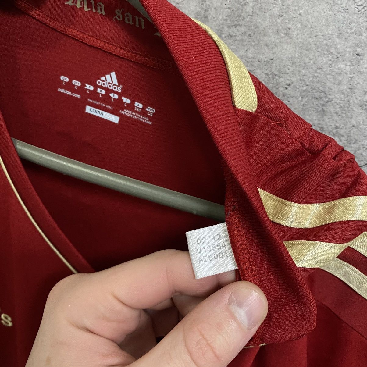 Adidas Vintage Bayern Munich Jersey 2012/13 Shirt #27 David Alaba Size US L / EU 52-54 / 3 - 16 Thumbnail