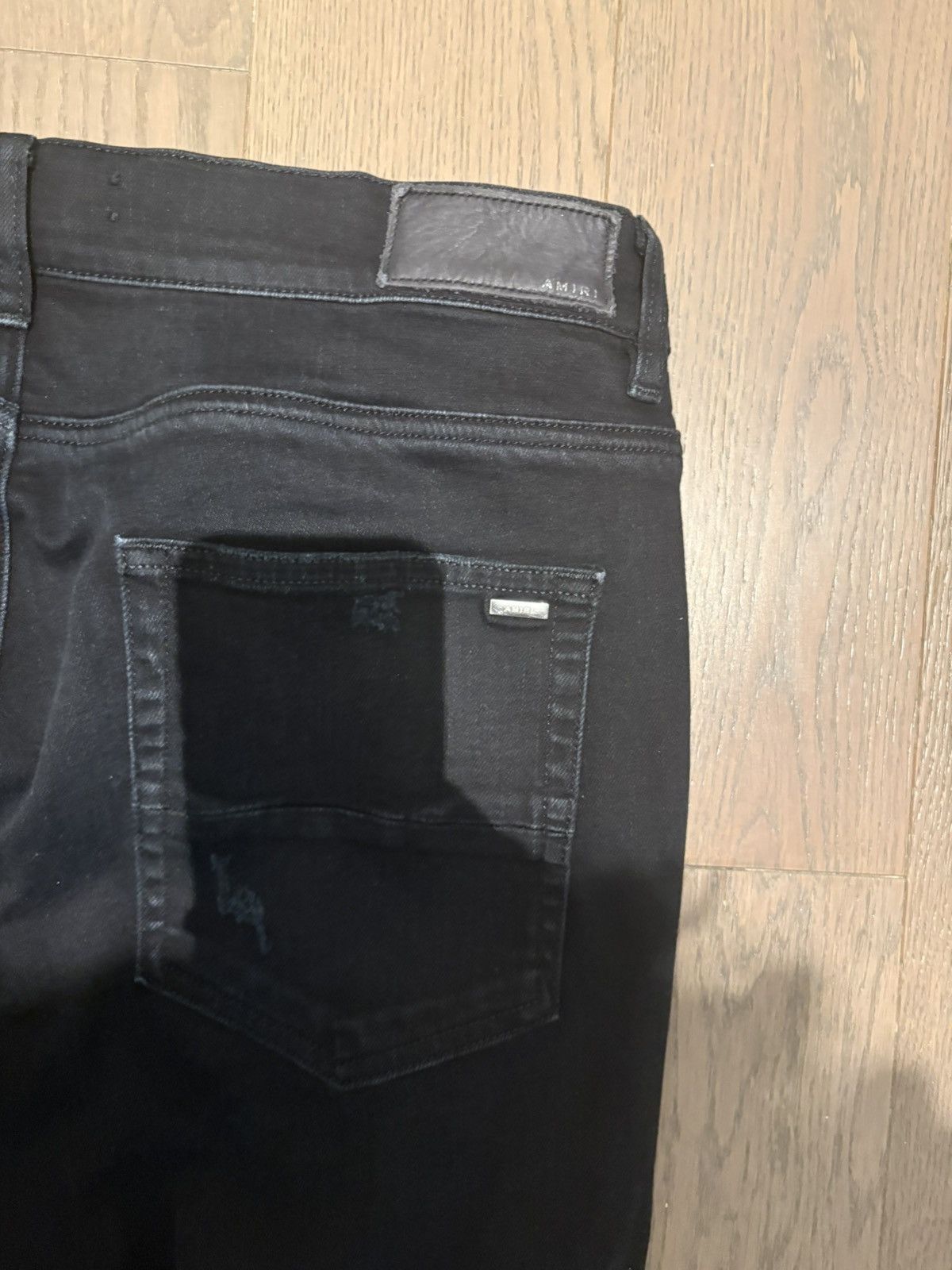 Amiri Amiri Scarves Art Patch Jeans in Antique Black Size US 36 / EU 52 - 5 Thumbnail