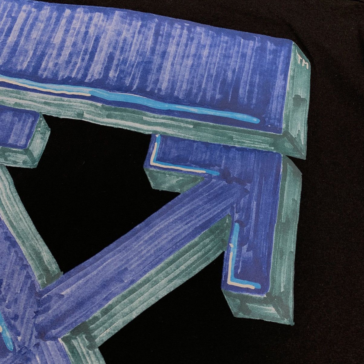 Off-White Off White Large Tee Marker Arrows Black T-Shirt Virgil Abloh Size US L / EU 52-54 / 3 - 4 Thumbnail