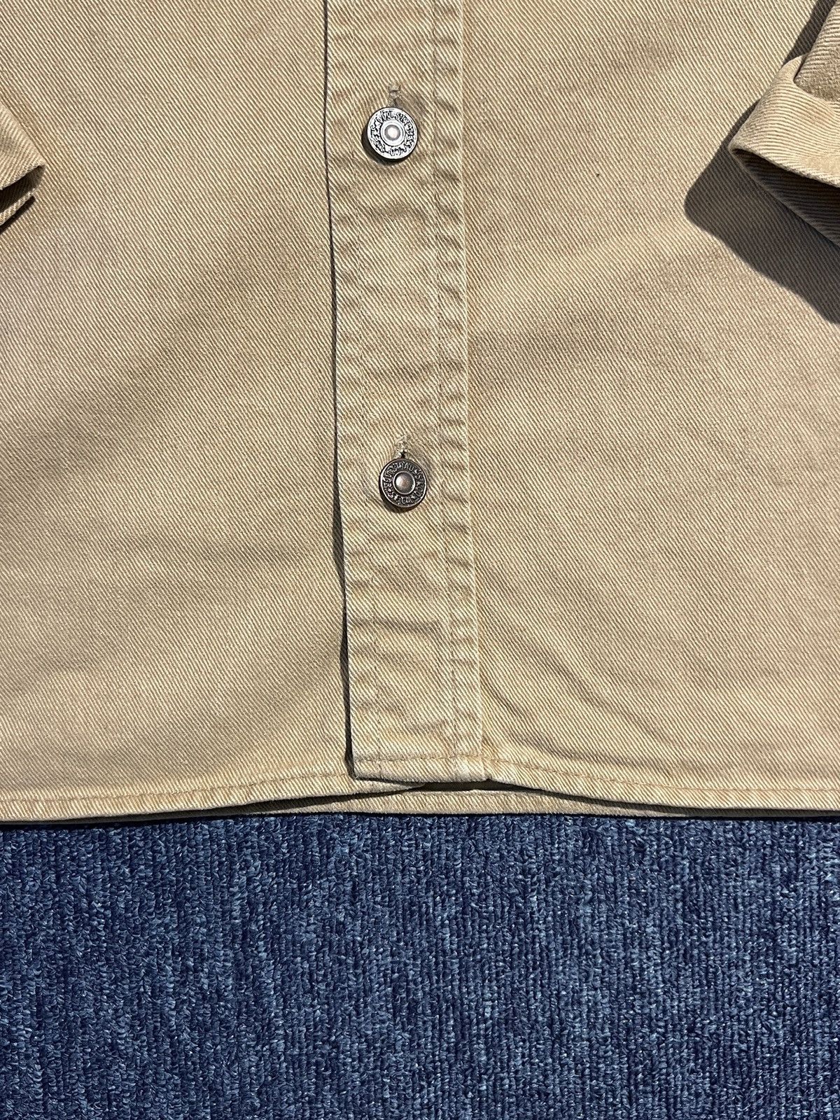 Levi's Vintage 80s Levis Western Twill Shirt Jacket Size US M / EU 48-50 / 2 - 8 Thumbnail