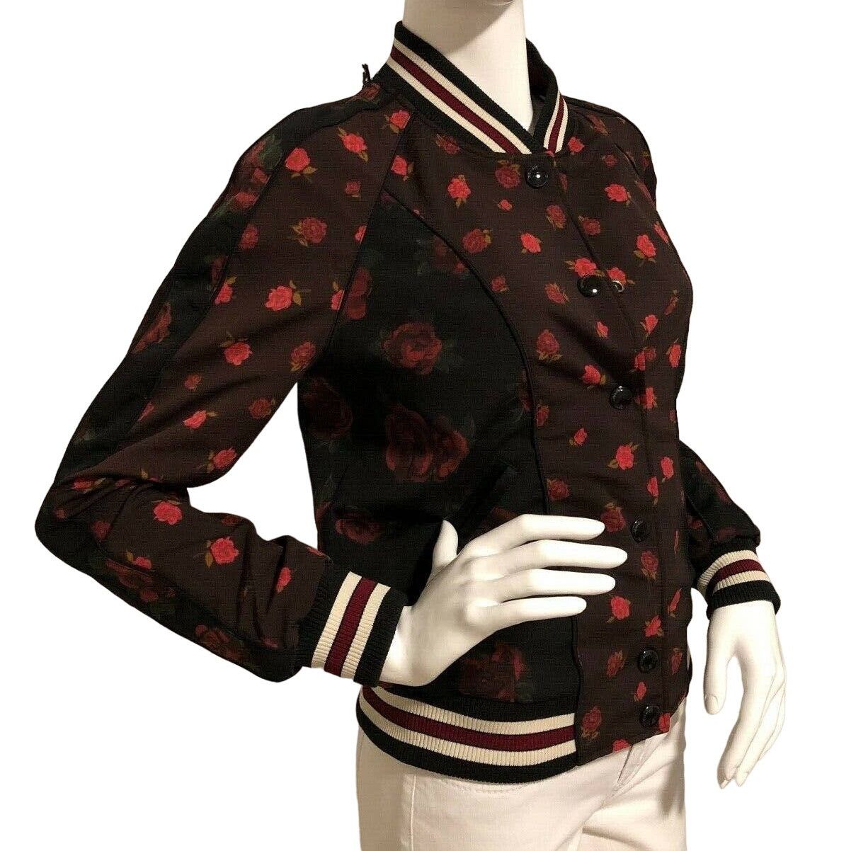 Coach Coach Reversible Tossed Peony Print Souvenir Jacket XS Size US XS / EU 42 / 0 - 6 Thumbnail
