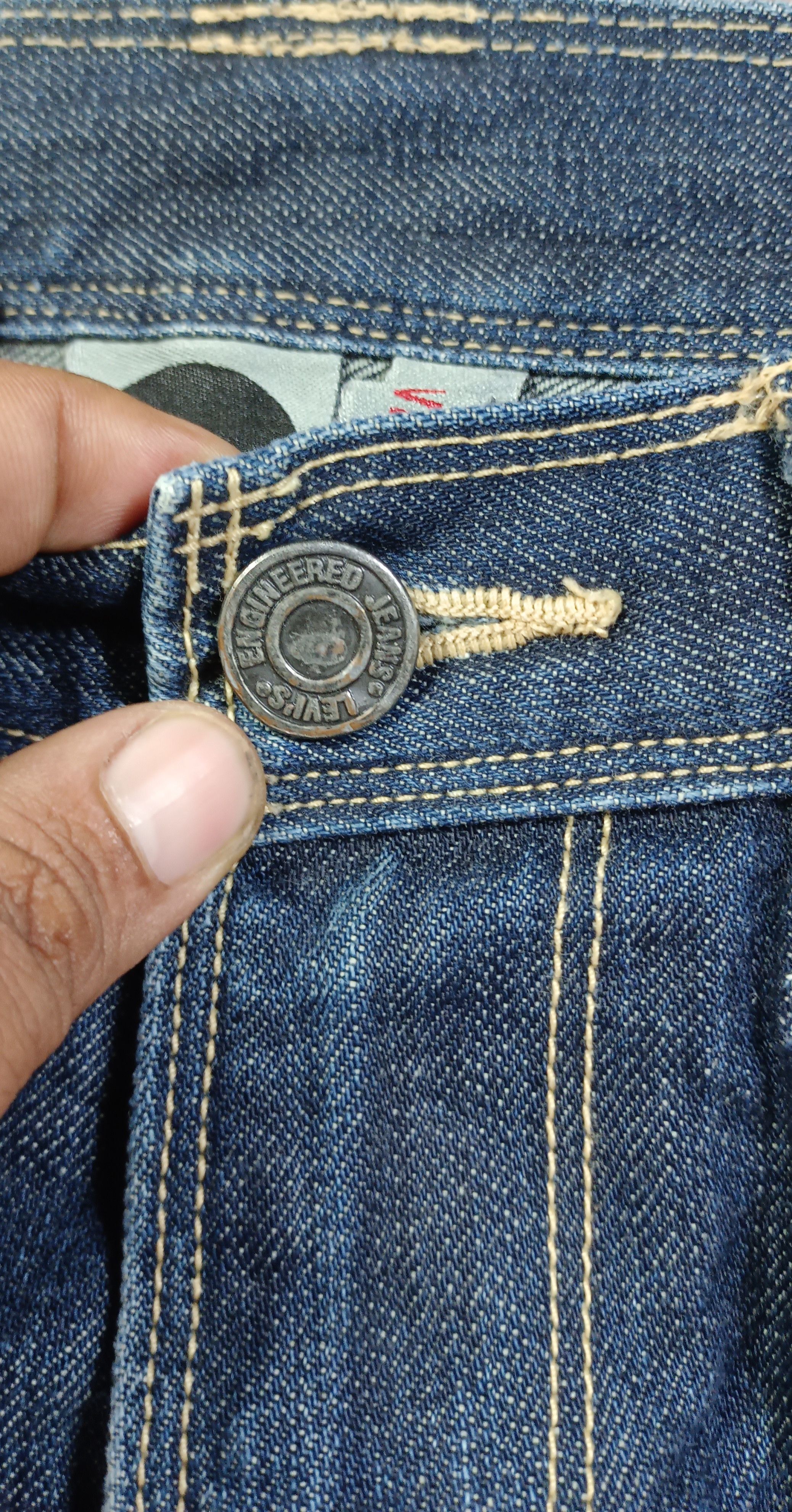 Levi's Vintage Levi's Engineered Jeans Ifsixwasnine Lgb Y2k Size US 31 - 12 Thumbnail