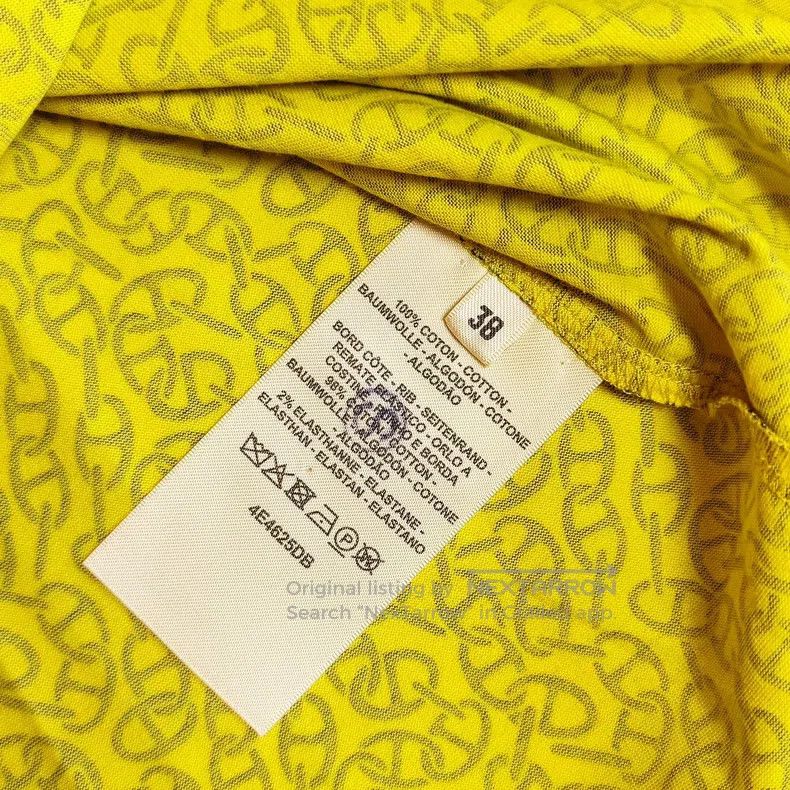 Hermes Hermes Yellow Full Print Pig Nose Sleeveless Vest Size XS / US 0-2 / IT 36-38 - 6 Thumbnail