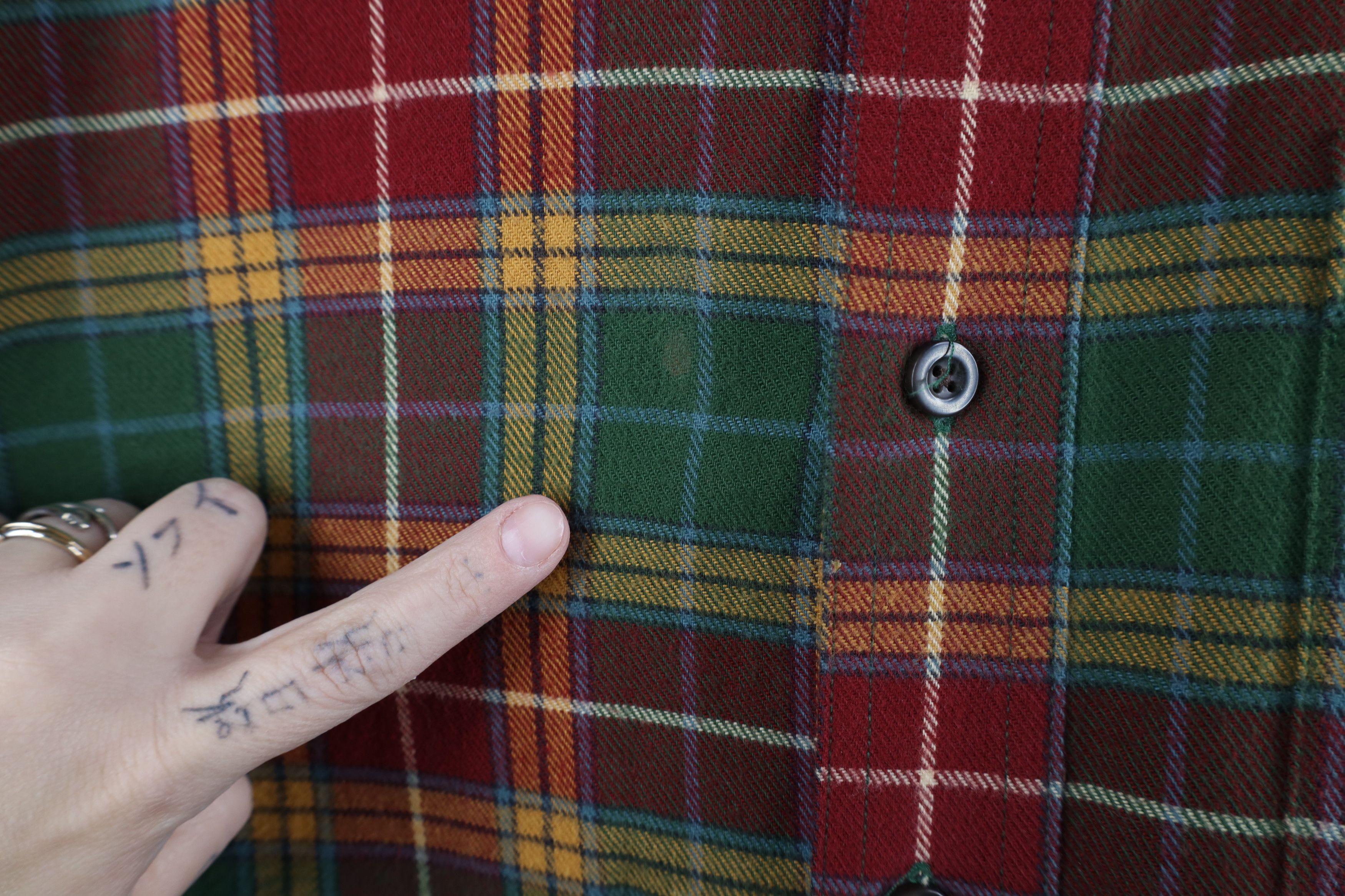 L.L. Bean Vintage LL Bean Flannel Collared Button Down Shirt Plaid Size US L / EU 52-54 / 3 - 4 Thumbnail
