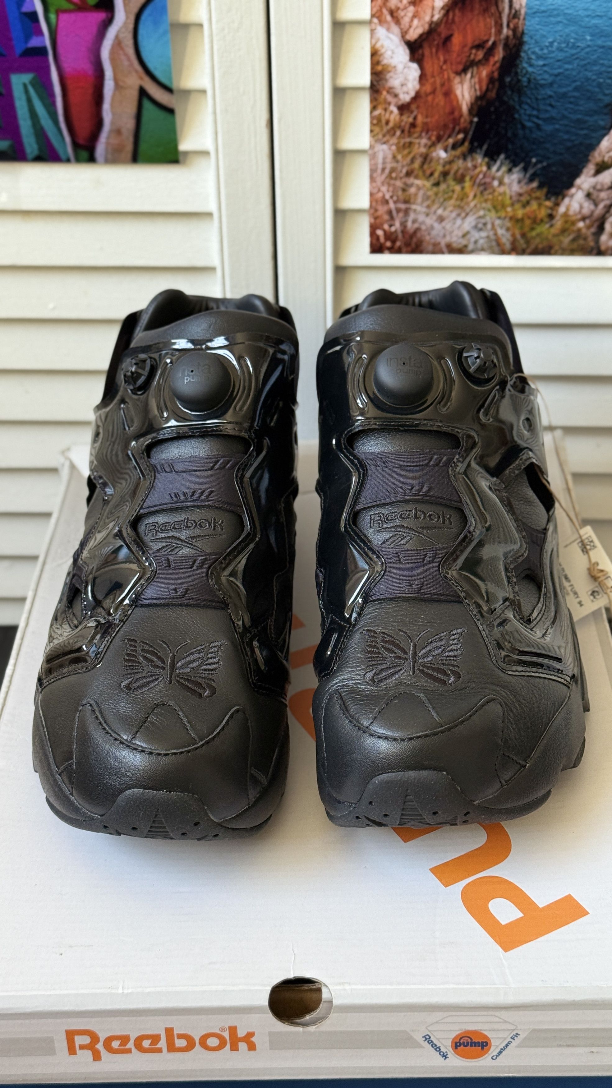 Reebok Needles Instapump Fury Size US 11.5 / EU 44-45 - 4 Thumbnail