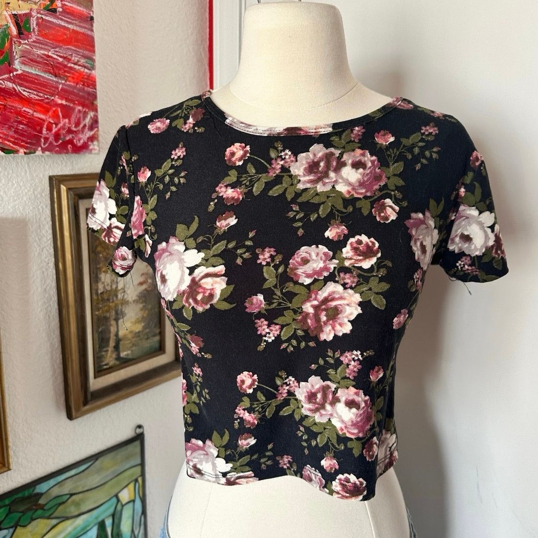 Other rue 21 floral crop top Size M / US 6-8 / IT 42-44 - 2 Thumbnail