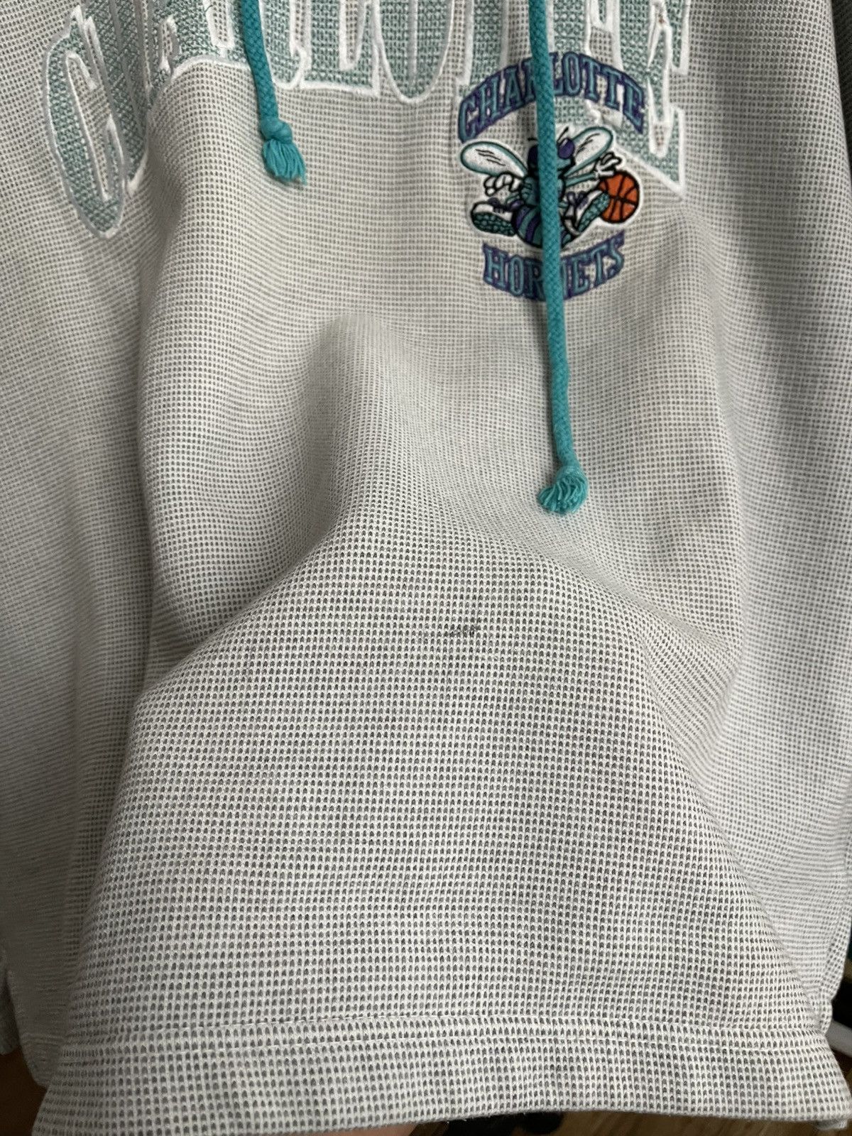 Starter Charlotte Hornets Starter NBA Vintage Hoodie Pullover 90s Size US XL / EU 56 / 4 - 15 Thumbnail