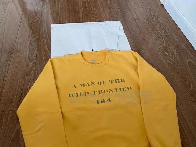 Visvim VISVIM Limited Edition Yellow Sweatshirt. Size US M / EU 48-50 / 2 - 2 Thumbnail