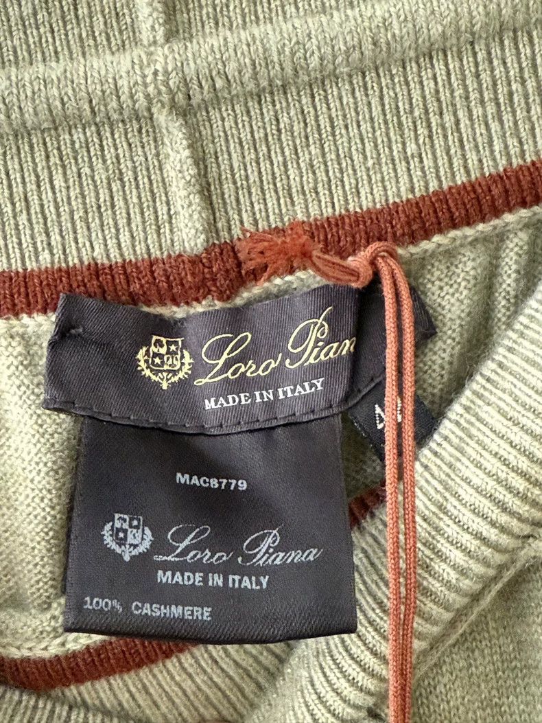 Loro Piana LORO PIANA Knitted trousers for women, 100% cashmere Size 27" / US 4 / IT 40 - 4 Thumbnail