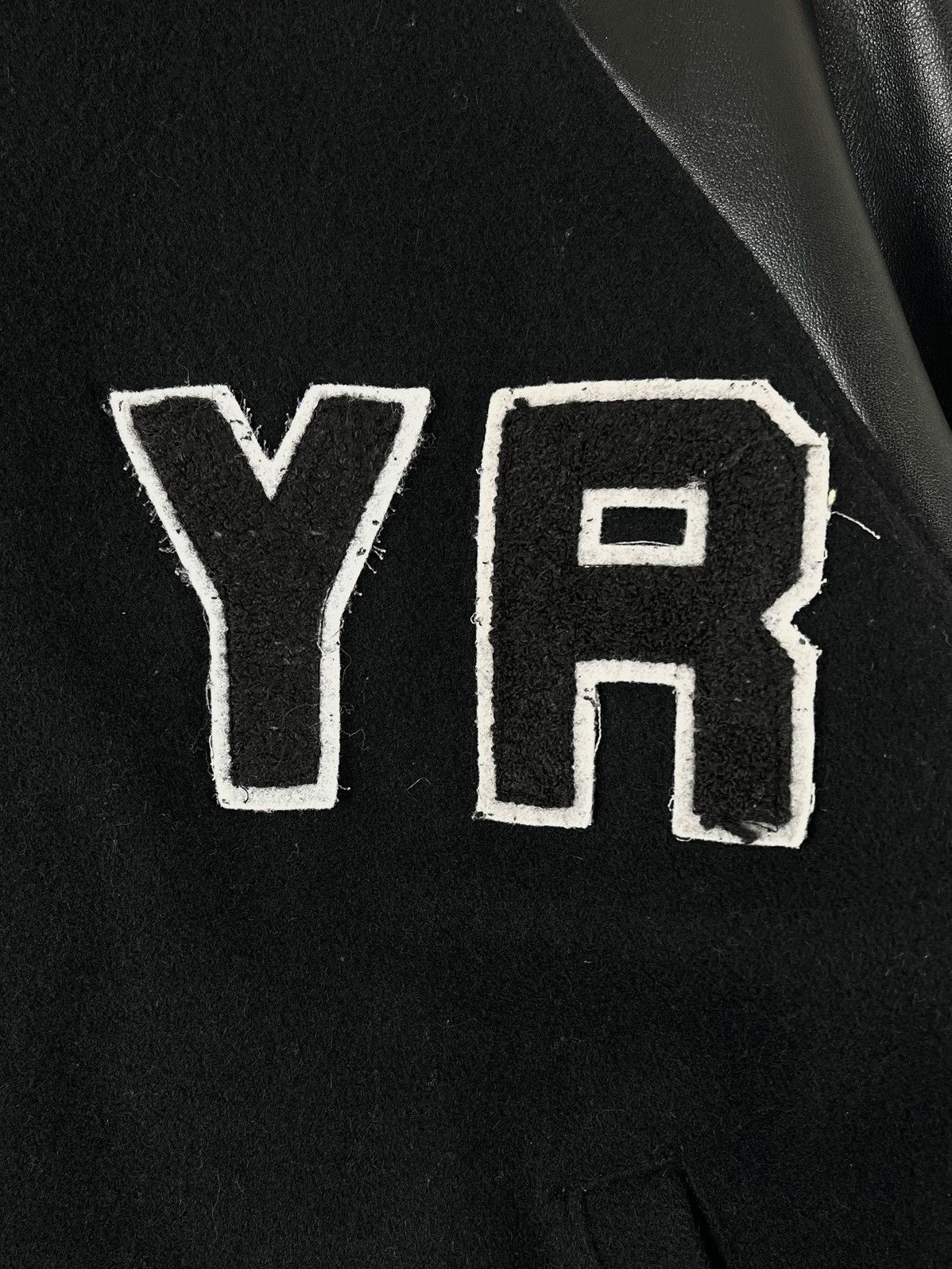 Raf Simons AW02 Raf Simons Virginia Creeper Leather Varsity Jacket Size US S / EU 44-46 / 1 - 3 Thumbnail
