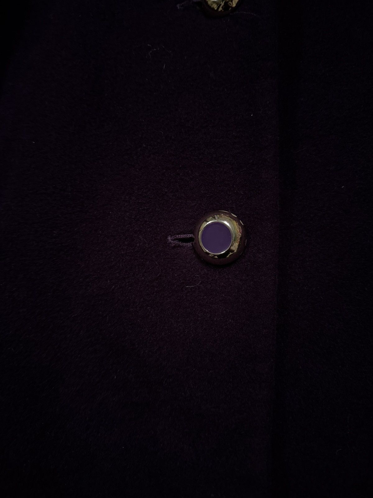 Escada × Escada Sport × Vintage Escada 1990s vintage wool purple hooded coat Size XL / US 12-14 / IT 48-50 - 4 Thumbnail