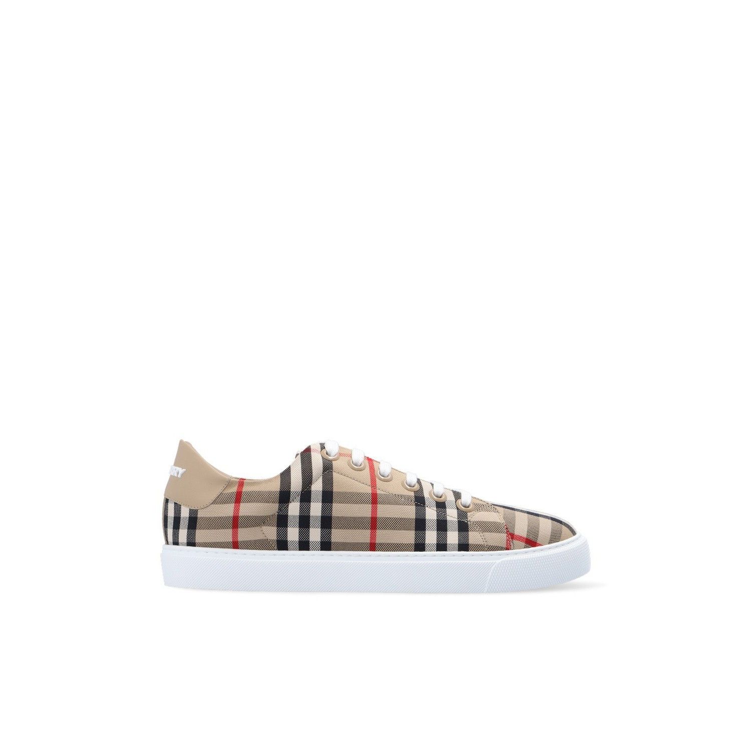 BURBERRY Archieve Beige Check Sneakers New & Authentic (Wome