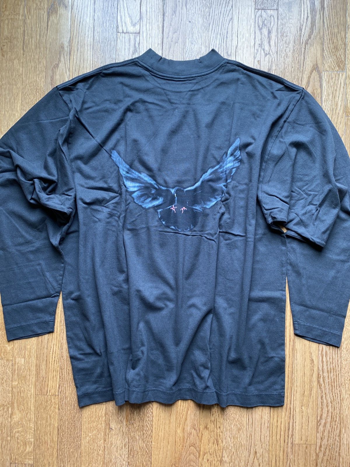 Balenciaga Yeezy GAP Balenciaga Dove Long Sleeve Tee | Grailed