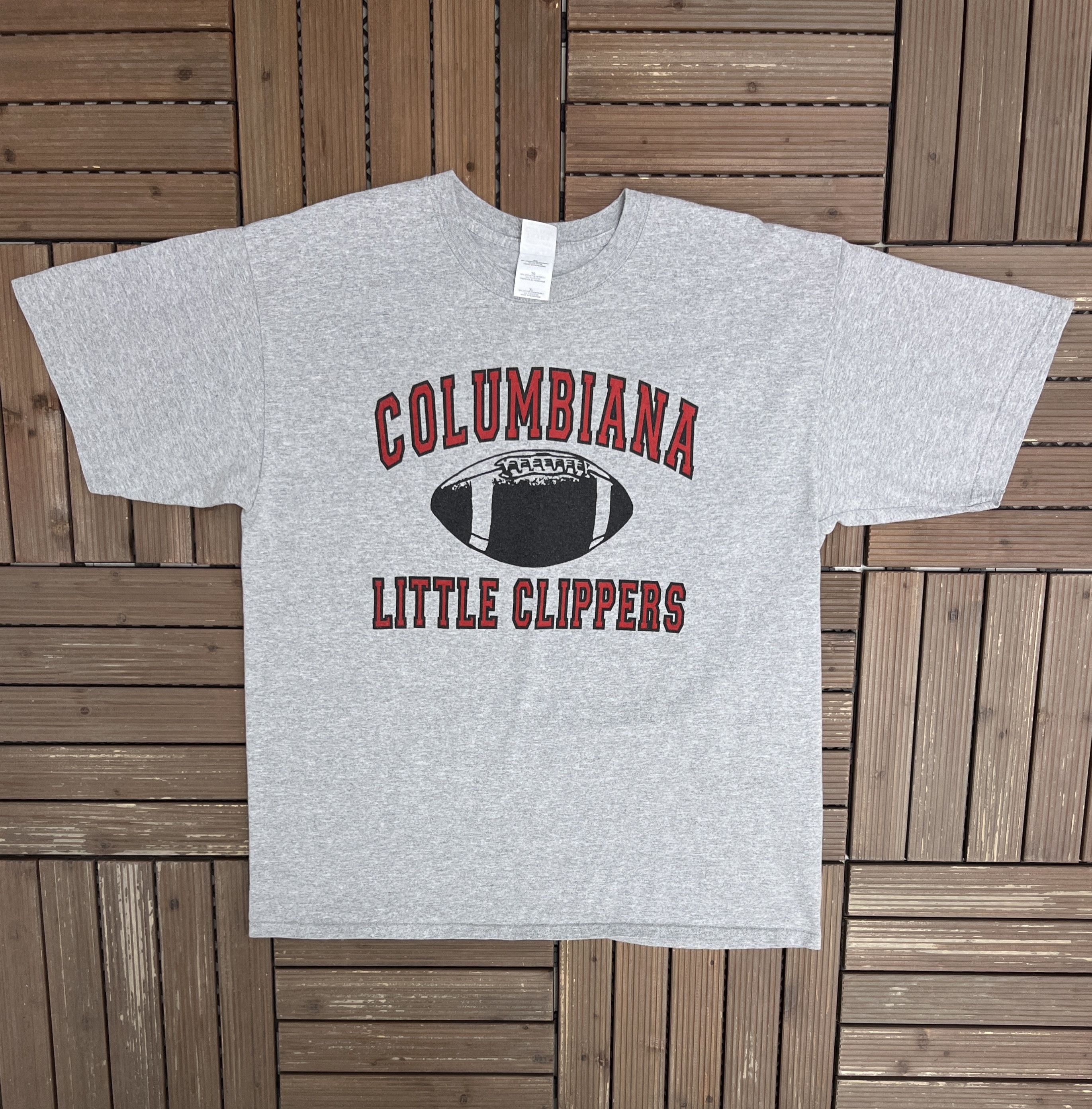 Vintage Columbiana Little Clippers Champions Vintage T-Shirt Tee Size US XL / EU 56 / 4 - 1 Thumbnail