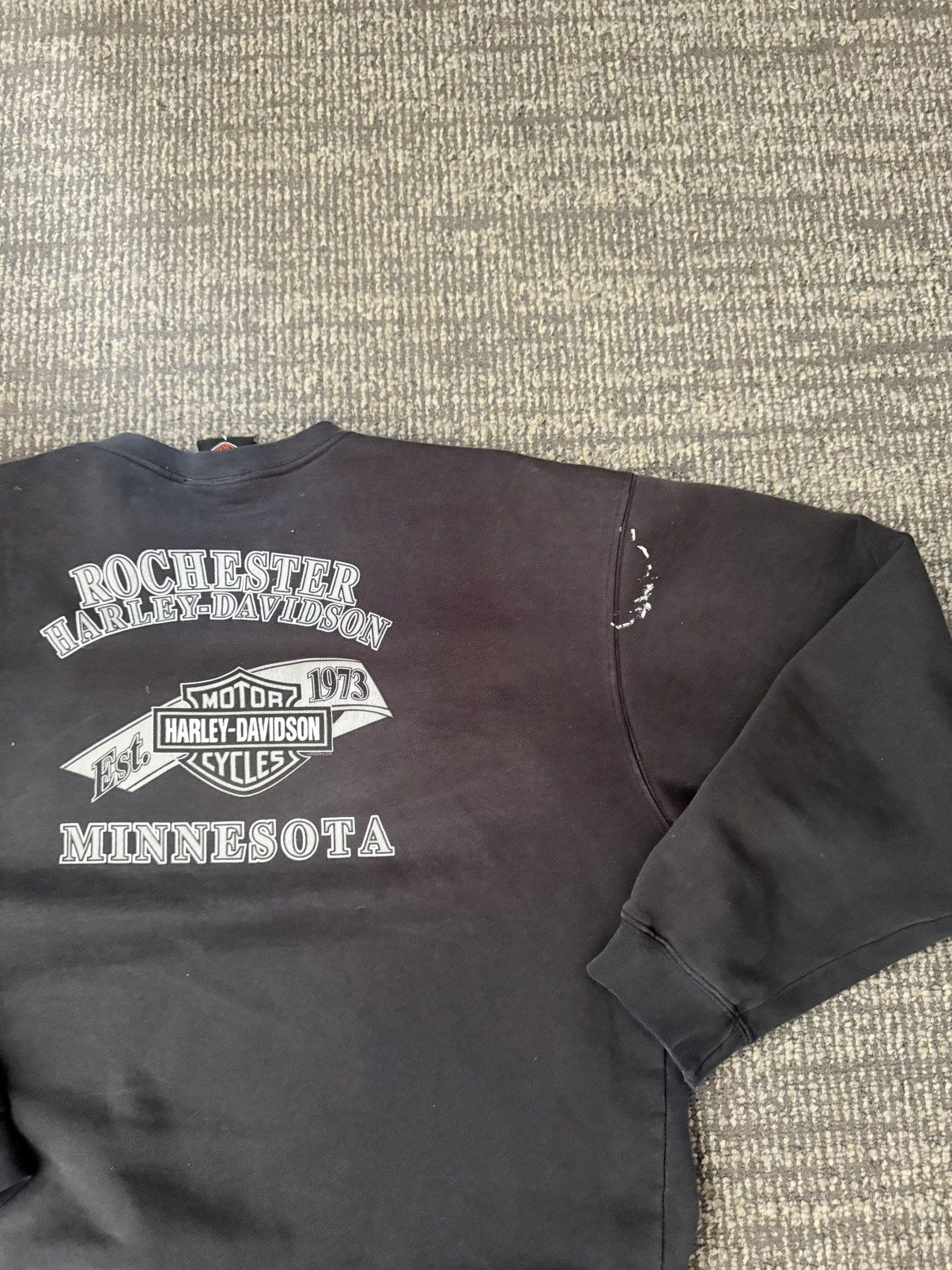 Harley Davidson Harley Davidson Vintage Crewneck Size US L / EU 52-54 / 3 - 6 Thumbnail