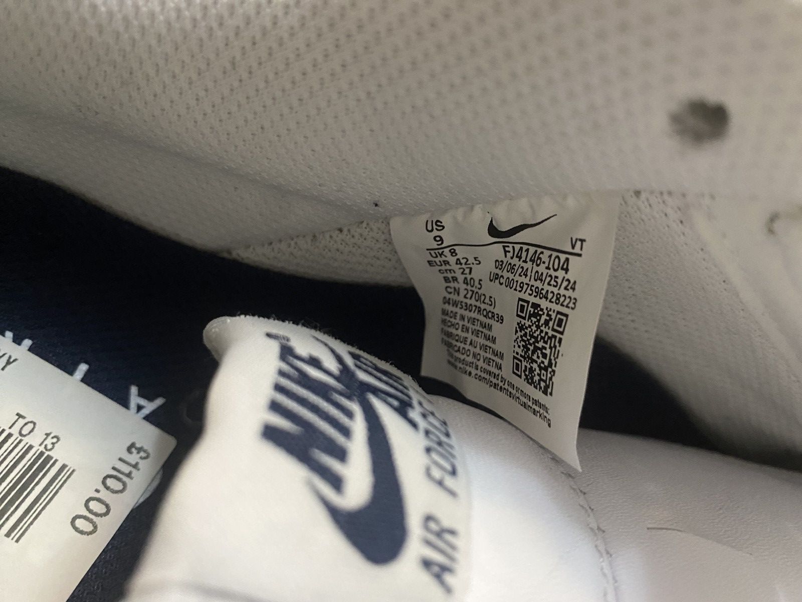 Nike Airforce 1 Size US 8 / EU 41 - 6 Thumbnail