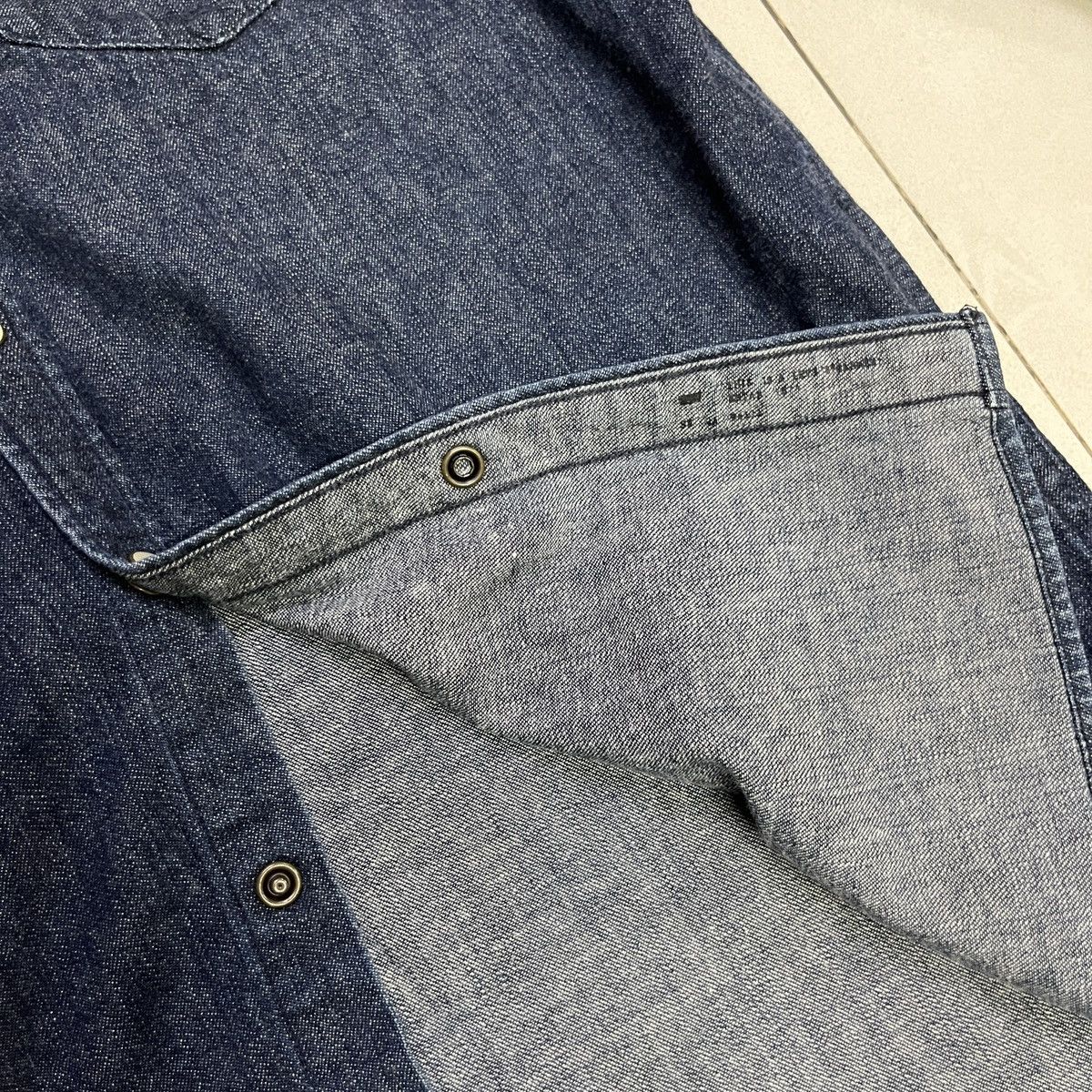 Levi's × Levi's Vintage Clothing × Vintage Levis Western Pocket Denim Shirt Size US S / EU 44-46 / 1 - 7 Thumbnail