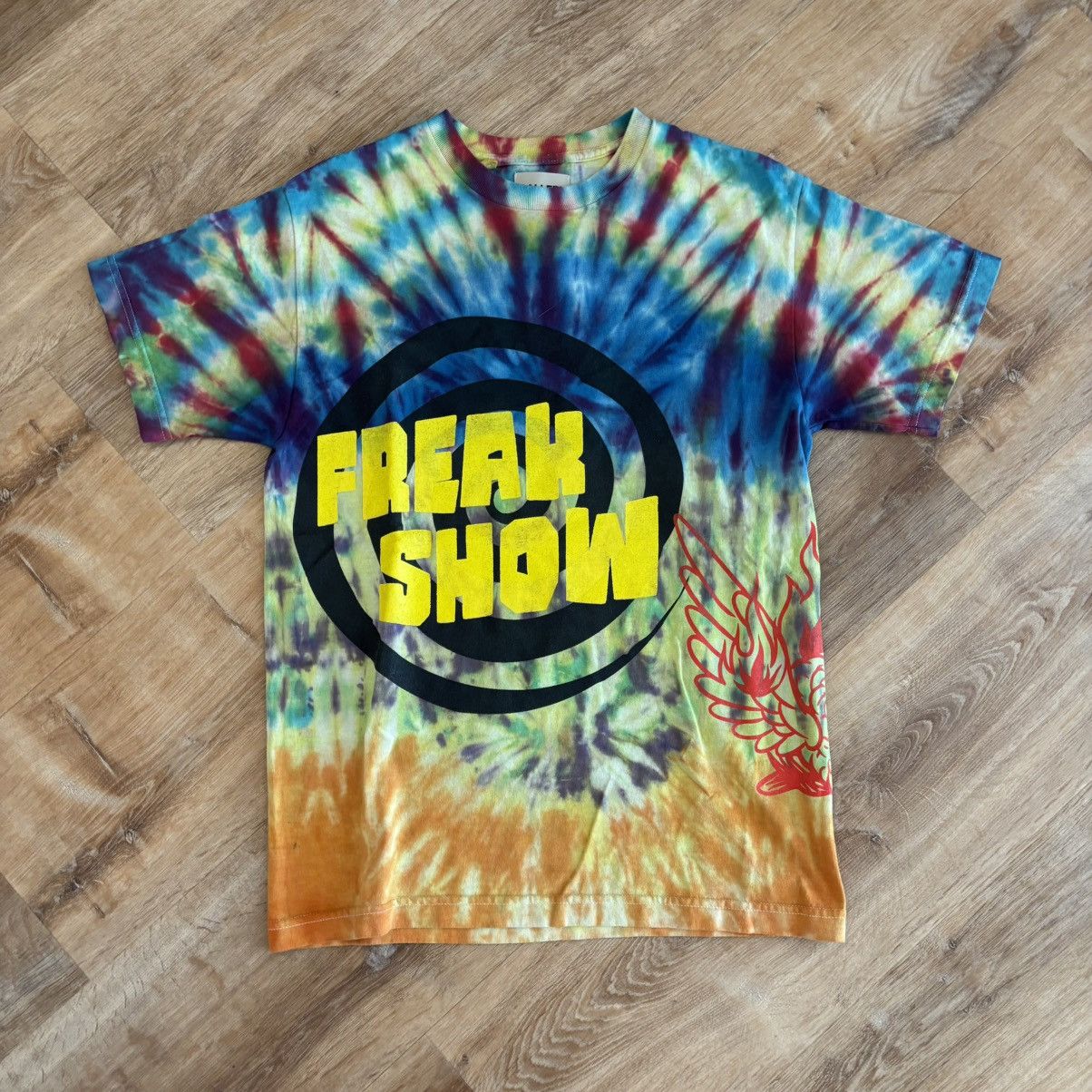 Gallery Dept. Gallery Dept Tie Dye Freak Show Tee Shirt Size Small Size US S / EU 44-46 / 1 - 1 Thumbnail