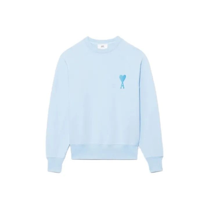 AMI AMIPARIS Love Logo Embroidered Sweatshirt 0079 Size US XS / EU 42 / 0 - 1 Thumbnail