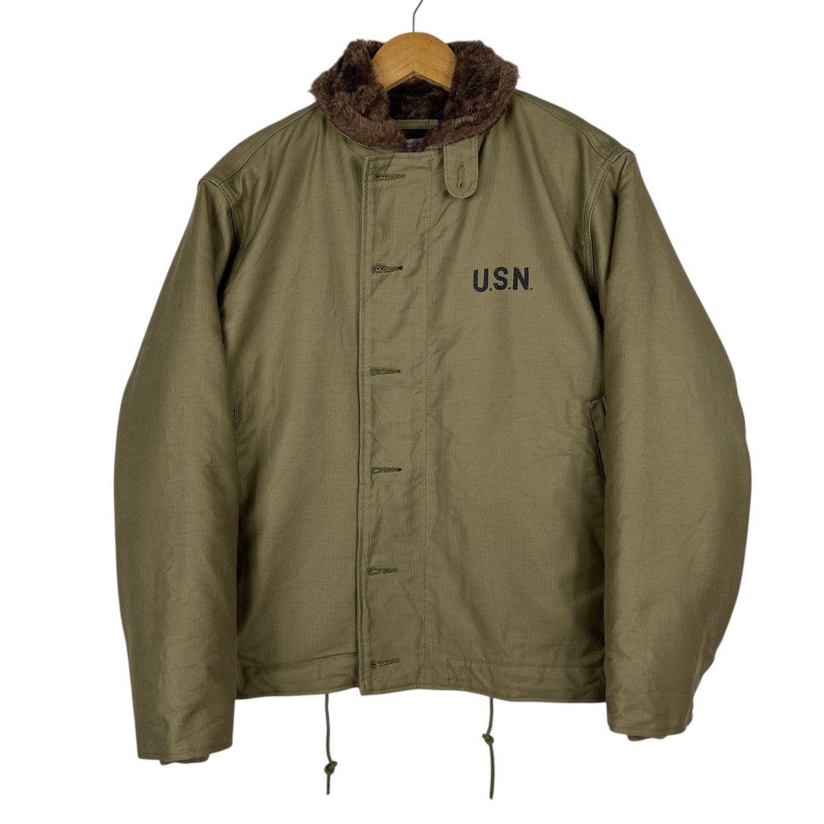 One Piece Houston X One Piece Usn N-1 Deck Jacket Made In Japan Size US S / EU 44-46 / 1 - 2 Thumbnail