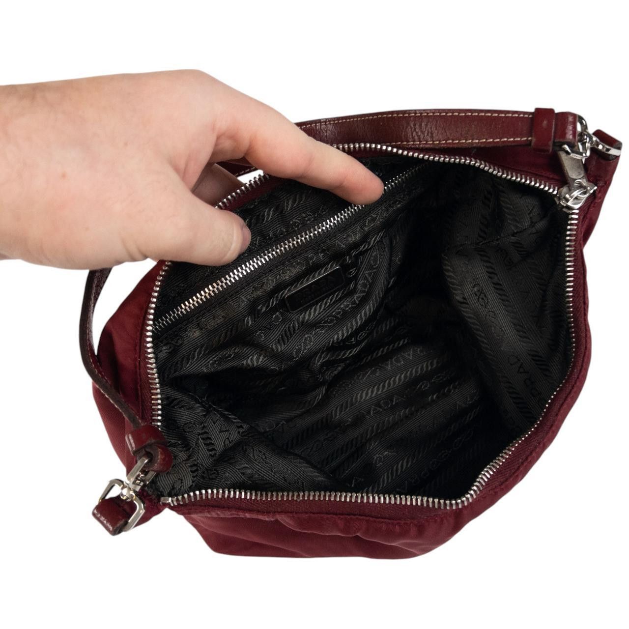 Prada Vintage Prada Mini Baguette Shoulder Bag Size ONE SIZE - 4 Thumbnail