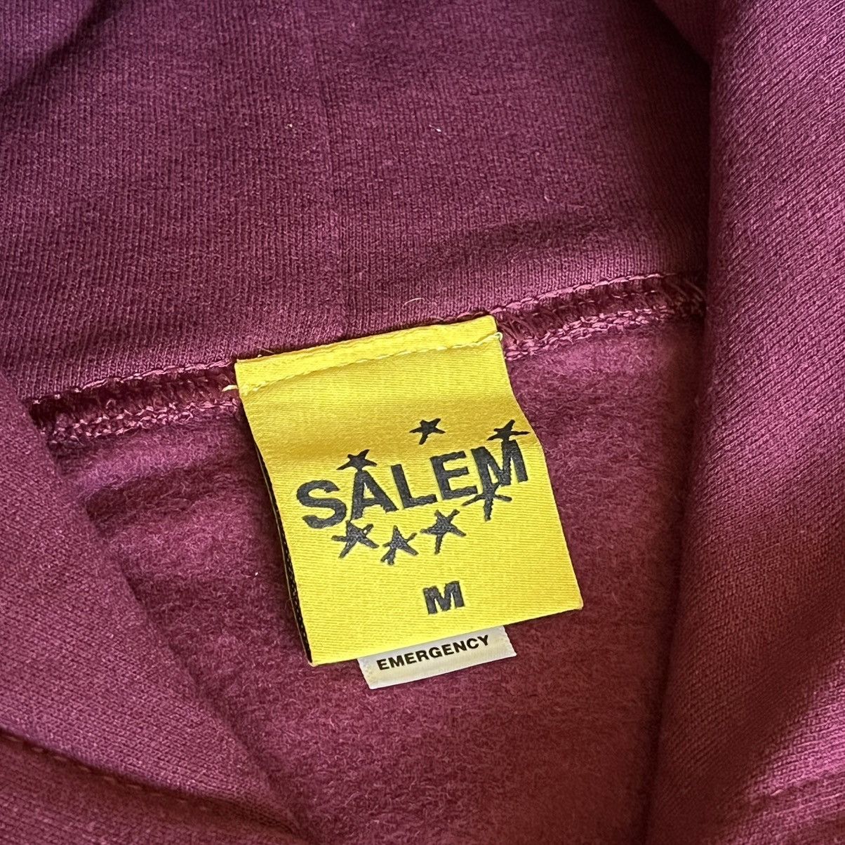 S4LEM S4LEM Salem Midwest Logo Hoodie Burgundy Size US M / EU 48-50 / 2 - 5 Thumbnail