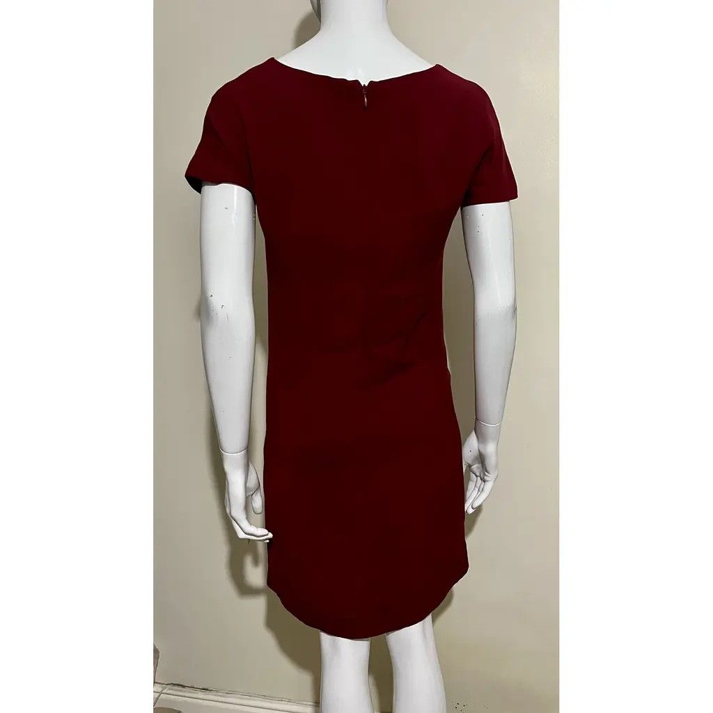 Balenciaga Burgundy red silk dress Size XS / US 0-2 / IT 36-38 - 3 Thumbnail