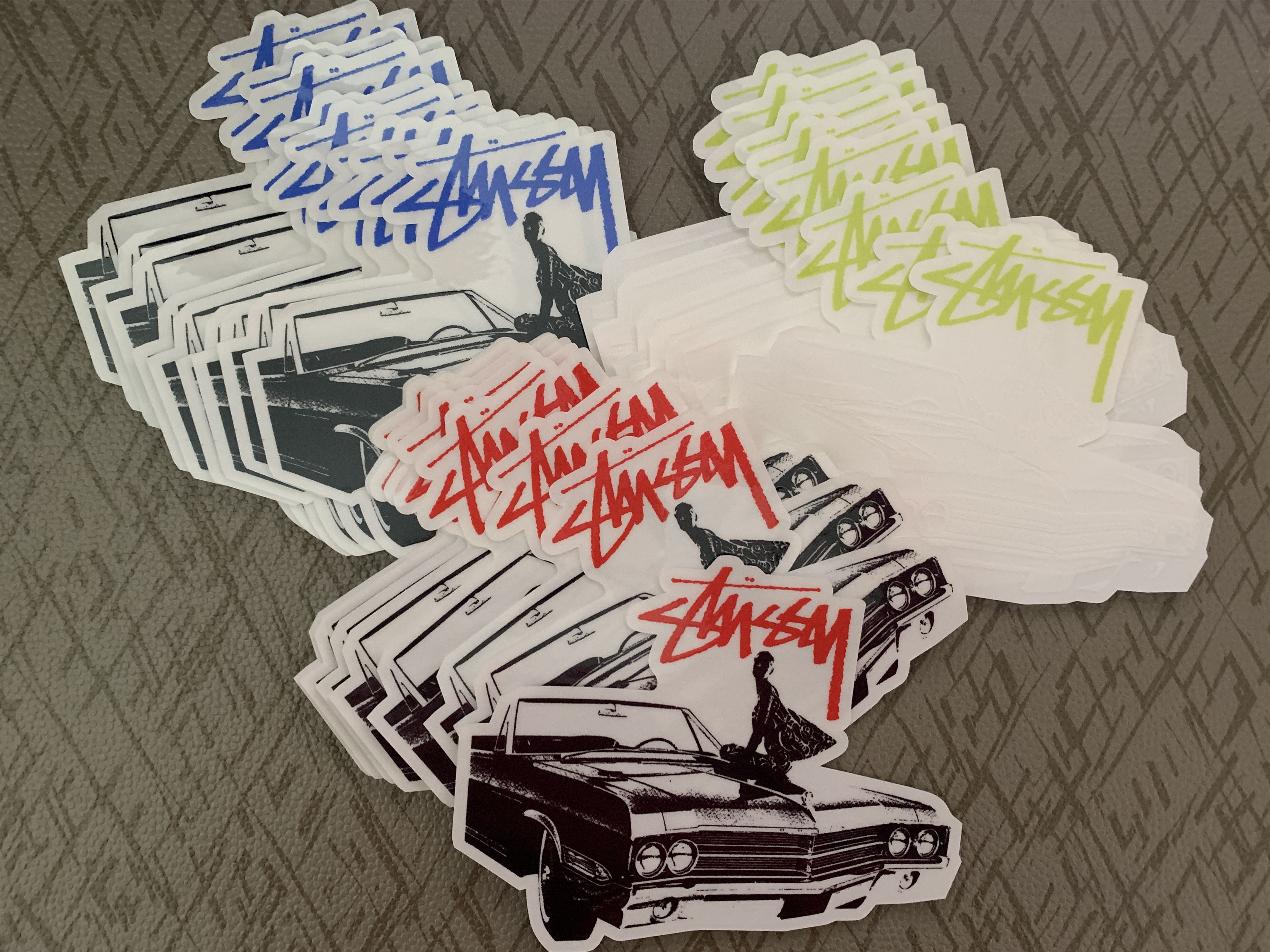 Stussy STUSSY stickers (Pack of 25) Beat Crazy Size ONE SIZE - 1 Thumbnail