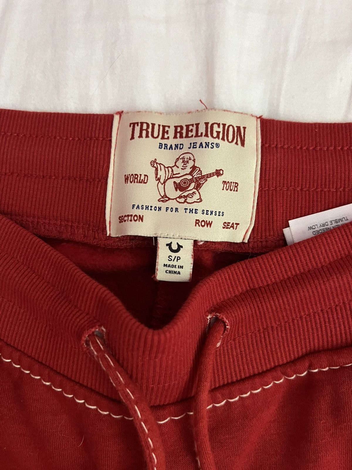 True Religion Red True Religion Sweats Size 27" / US 4 / IT 40 - 3 Thumbnail