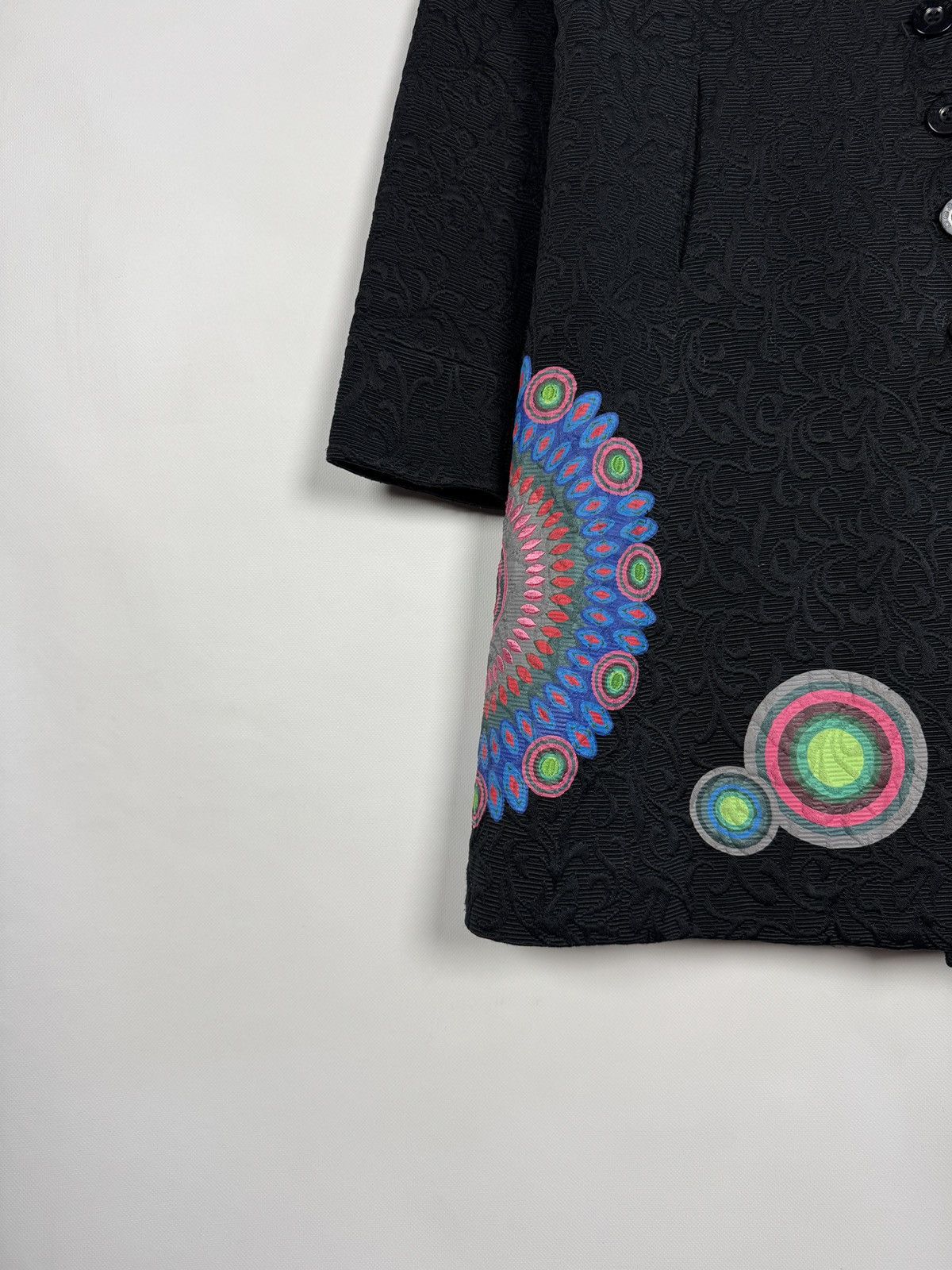 Desigual Desigual Coat Designer Floral Multicolored Print Size 42 Size M / US 6-8 / IT 42-44 - 5 Thumbnail