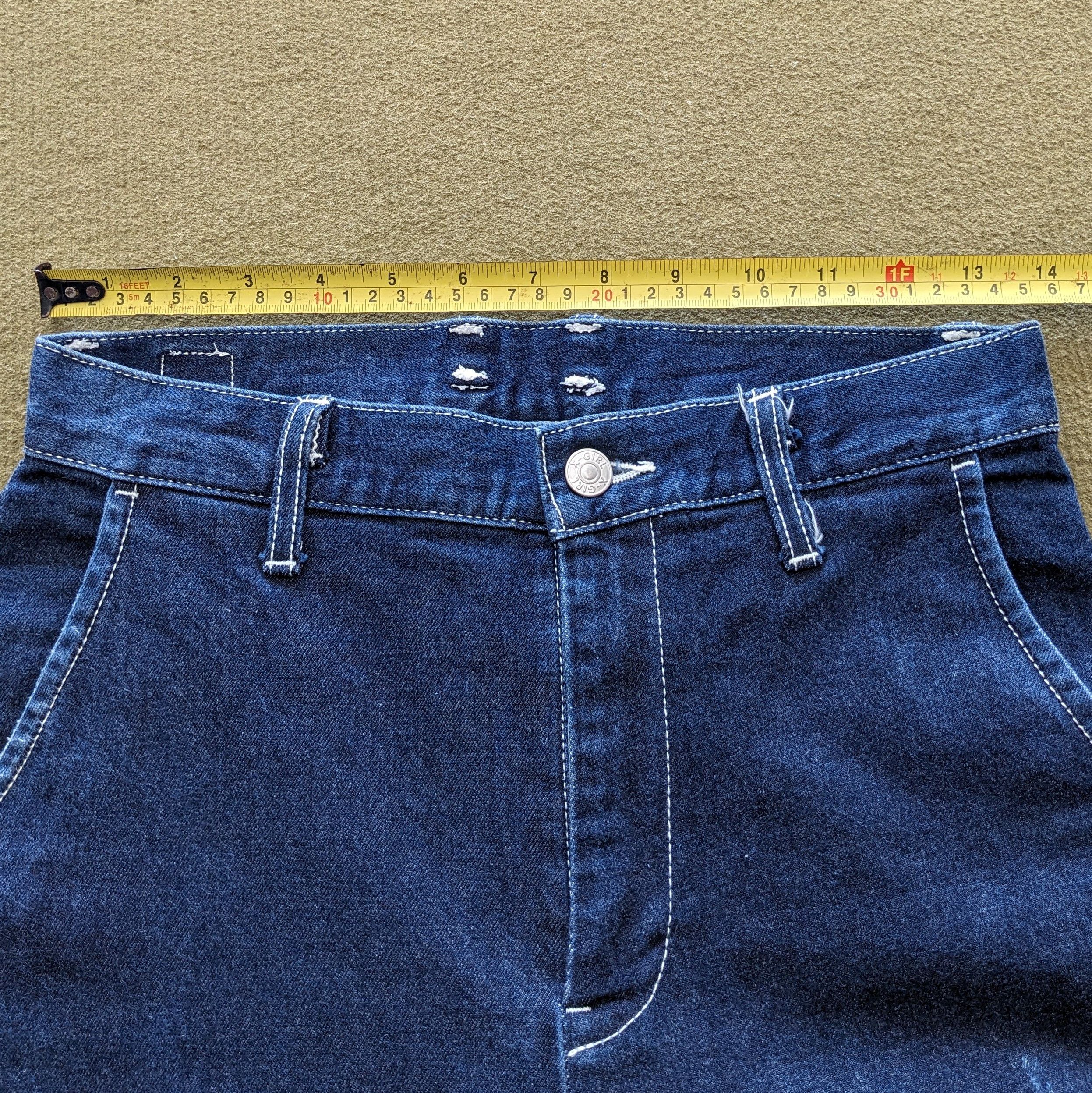 Other Vintage X-Girl Japanese Streetwear Denim Jeans Size US 27 - 7 Thumbnail