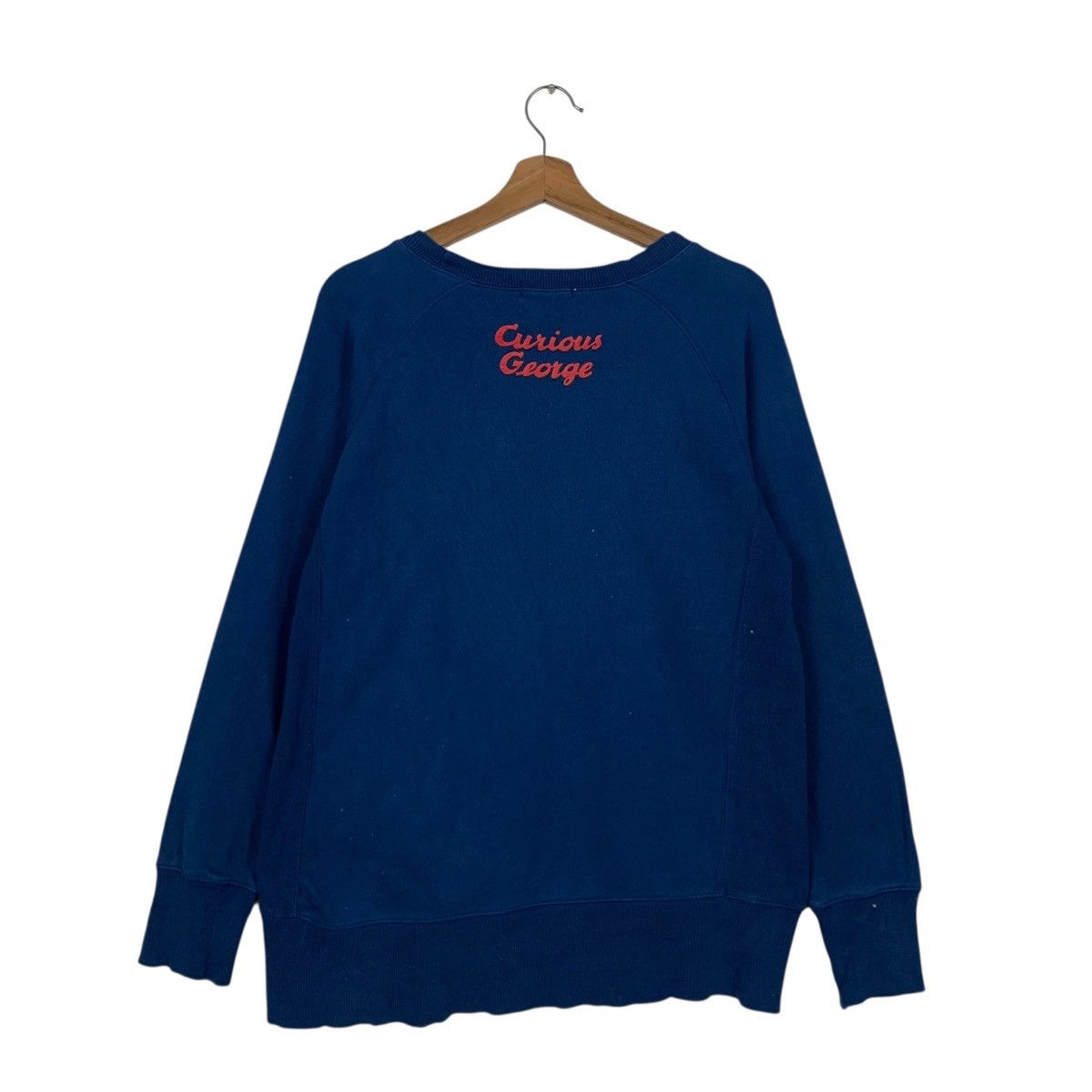Vintage CURIOUS GEORGE Graphic Crewneck Sweatshirt #3627-C166 Size US M / EU 48-50 / 2 - 15 Thumbnail