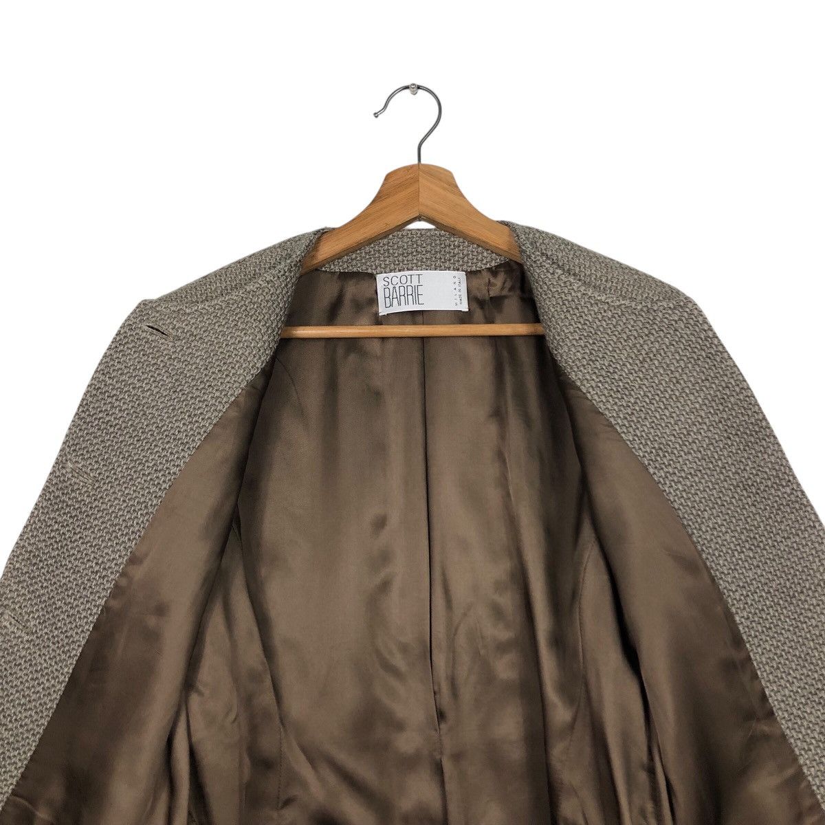 Japanese Brand 📌Vintage Wool Jacket Scott Barrie Made in Italy Size US M / EU 48-50 / 2 - 15 Thumbnail