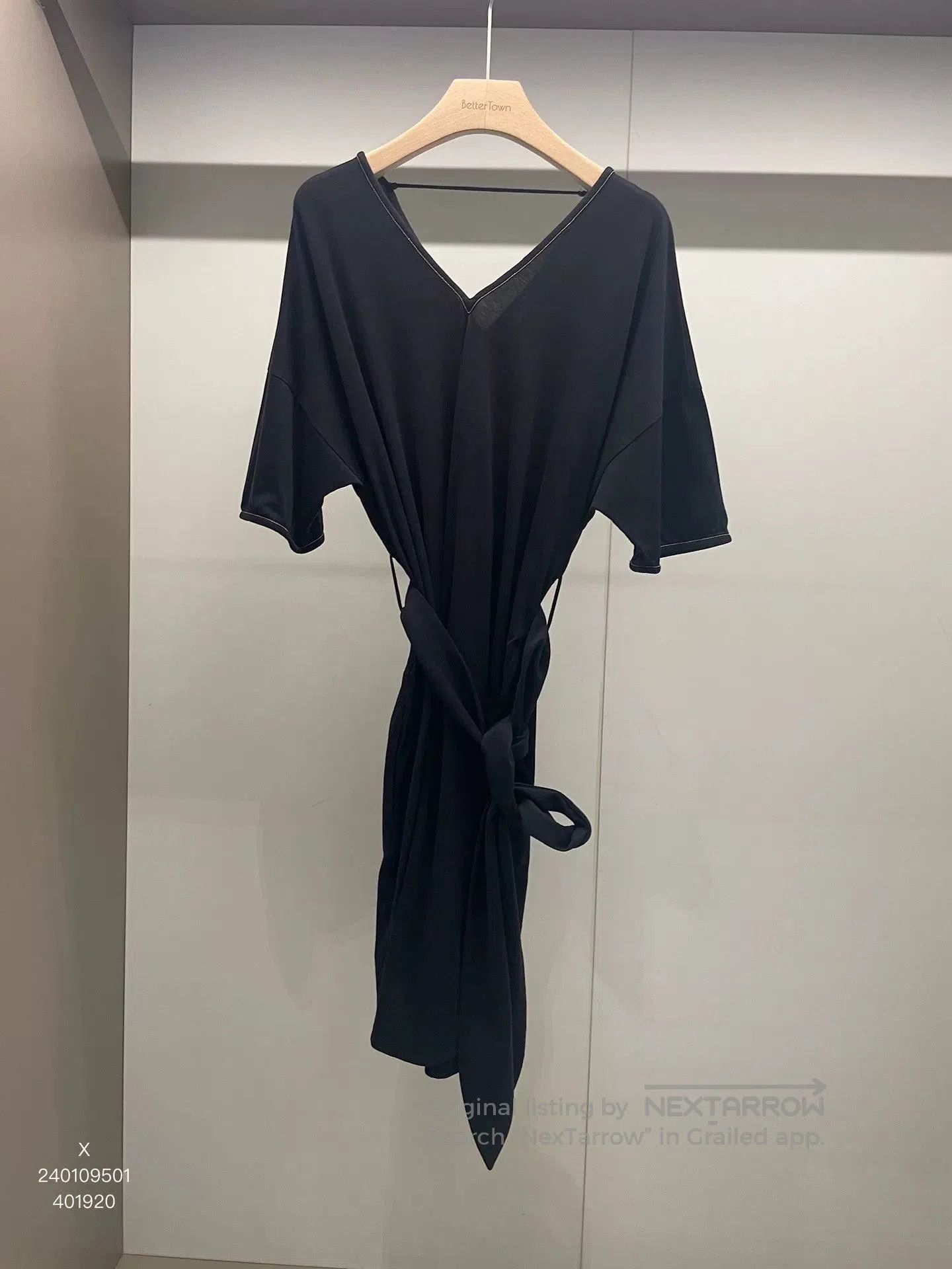 Brunello Cucinelli Brunello Cucinelli Black Beaded Dress S. Size US 38 / EU 54 - 1 Thumbnail