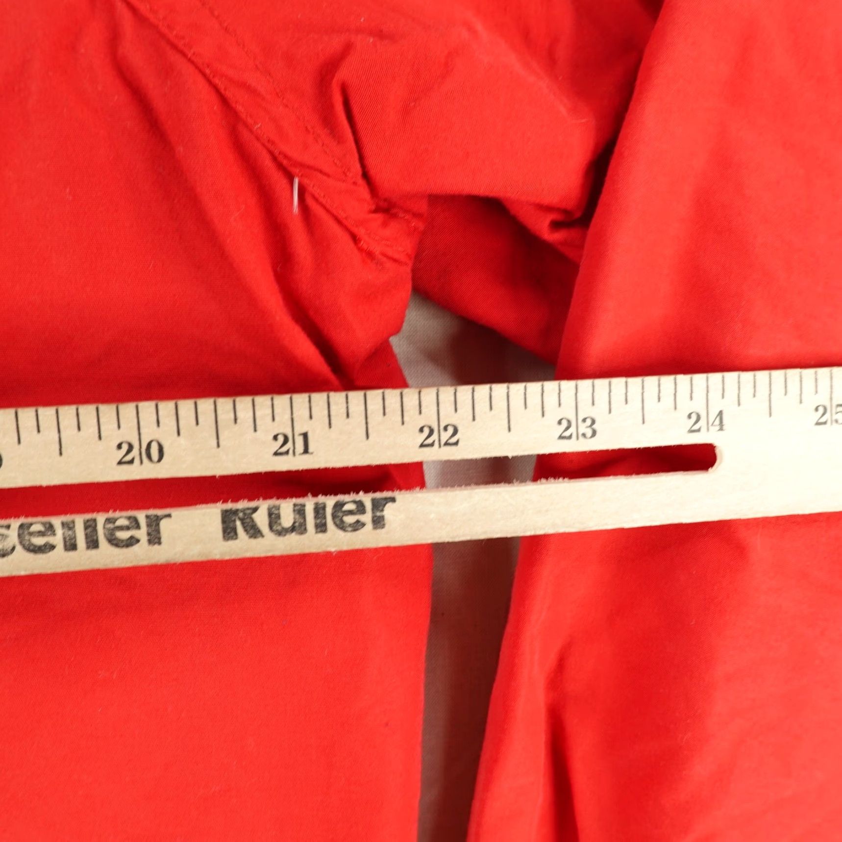 Vintage Vintage Woolrich Jacket Mens Medium Red Fleece Lined Windbreaker Zip Up Coat 90s Size US M / EU 48-50 / 2 - 5 Thumbnail