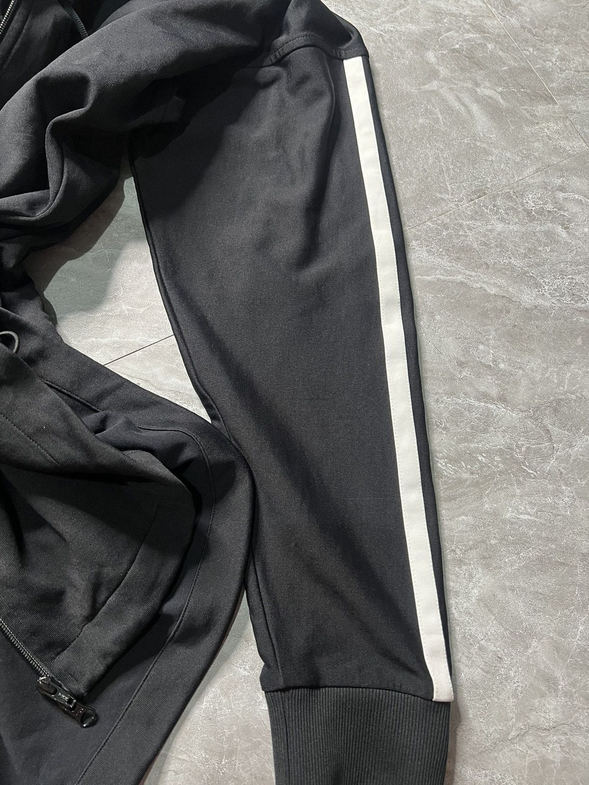 Y-3 Adidas Y-3 by Yohji Yamamoto Black & White Stripes Hoodie Size US XL / EU 56 / 4 - 6 Thumbnail