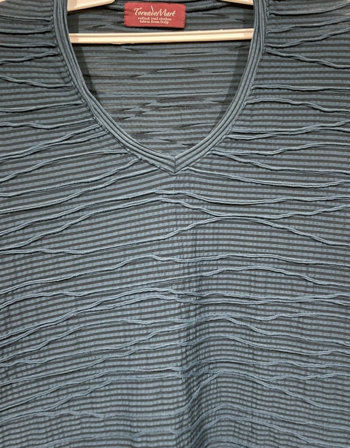 If Six Was Nine Vintage Tornado Mart Japan Pleated Longsleeve Shirt Size US M / EU 48-50 / 2 - 16 Thumbnail