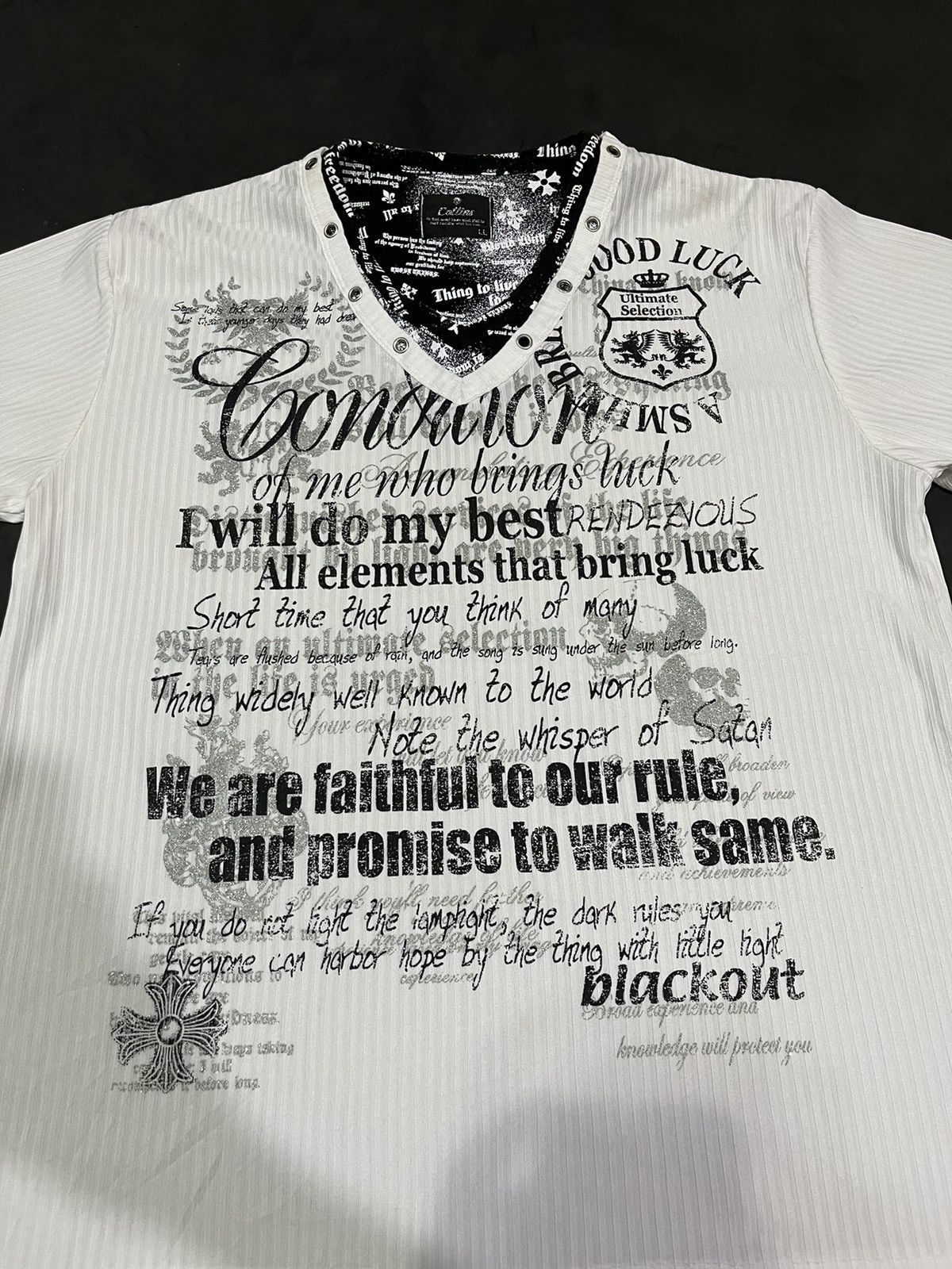 If Six Was Nine Collins poem tees Size US L / EU 52-54 / 3 - 2 Thumbnail