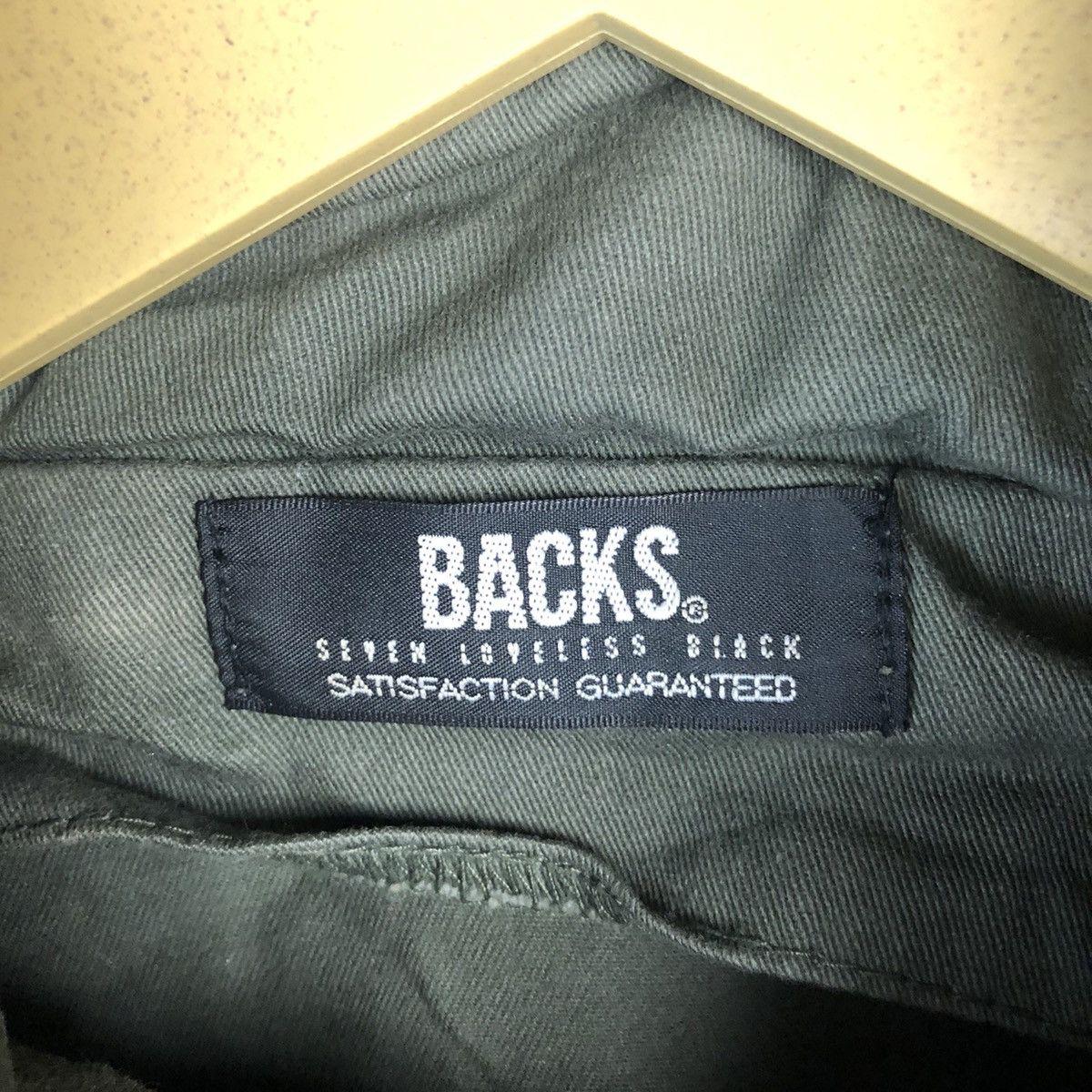 Japanese Brand Backs Green Coats jacket Hoodie #A826 Size M / US 6-8 / IT 42-44 - 10 Thumbnail
