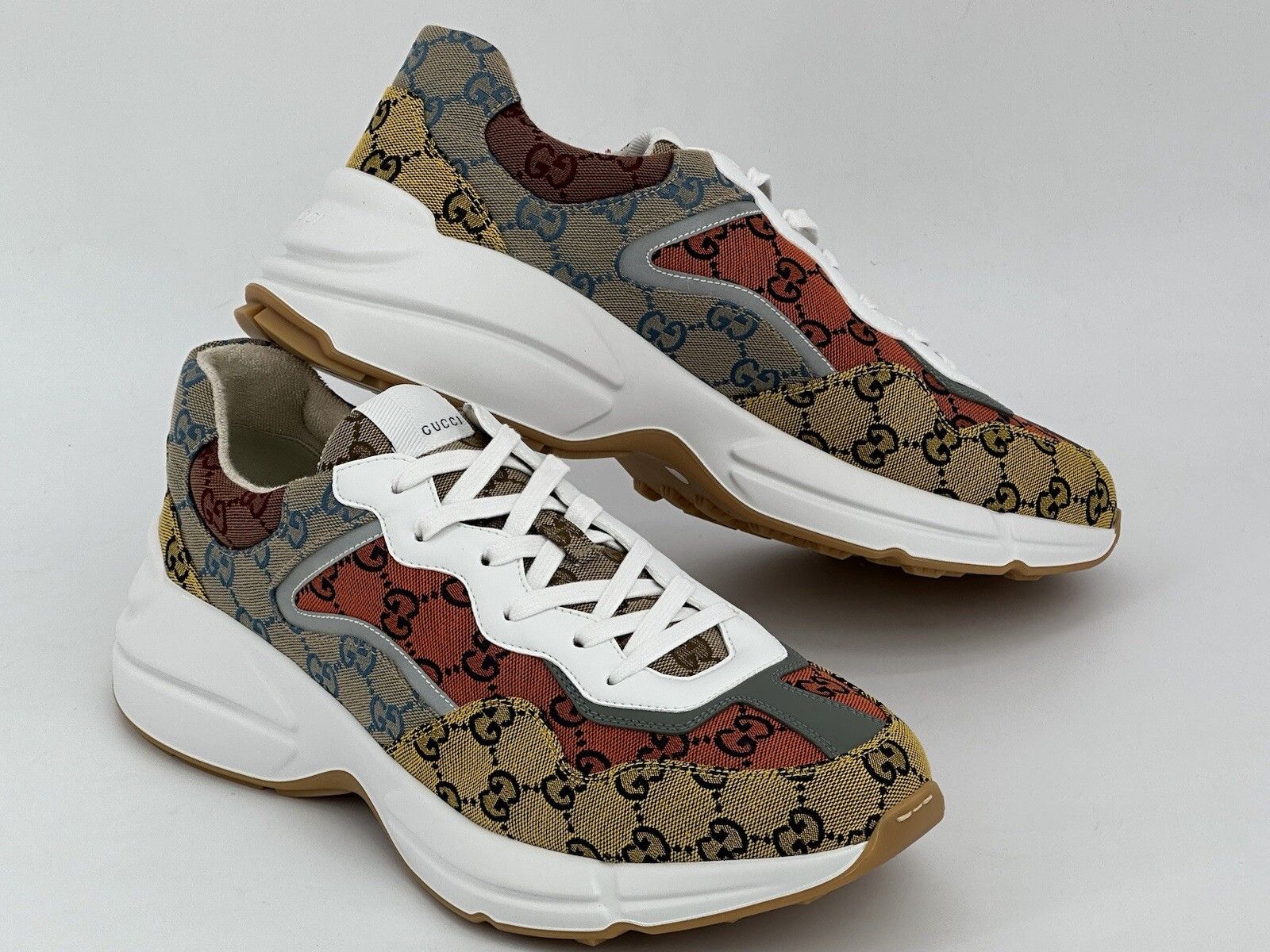 Gucci Size-UK-14/US-15/EU-48 New Gucci Rhyton Men's Sneakers Size US 15 / EU 48 - 4 Thumbnail