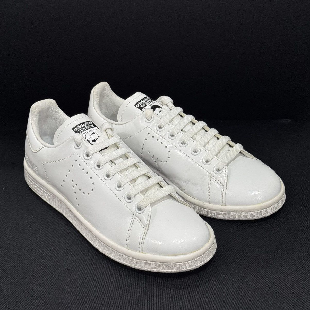 Adidas × Raf Simons Adidas x Raf Simmons Stan Smith ‘White’ (5.5 US) Size US 5.5 / EU 38 - 3 Thumbnail