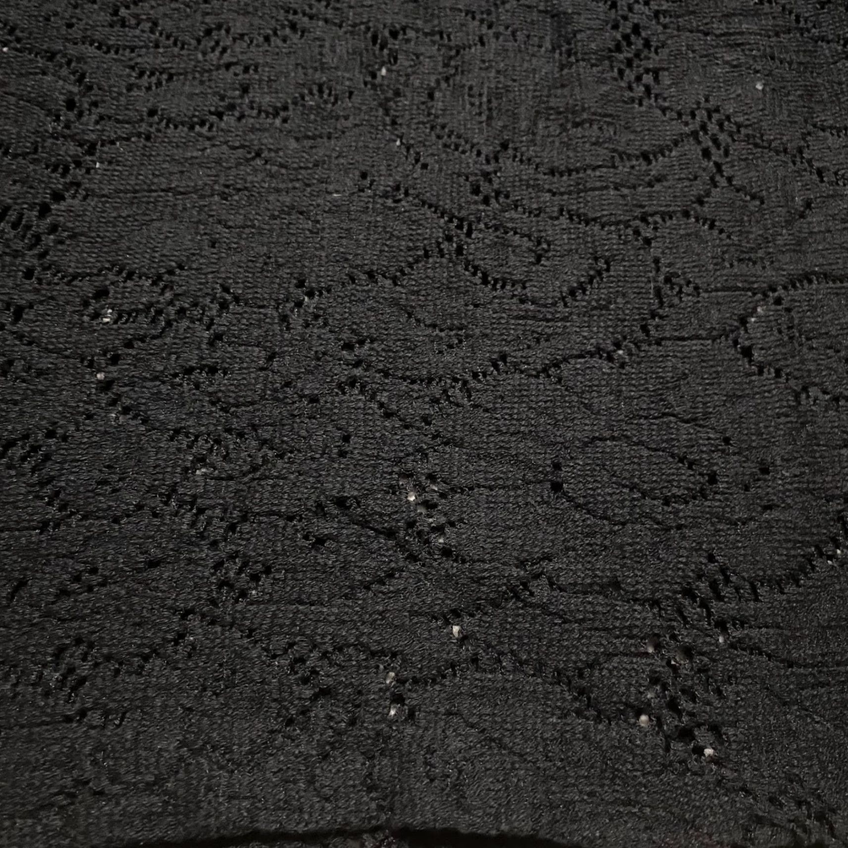 Vintage Chico's Blouse Shirt Womens Medium Black Lace Bell Sleeve Round Neck Crop Boho Size M / US 6-8 / IT 42-44 - 4 Thumbnail