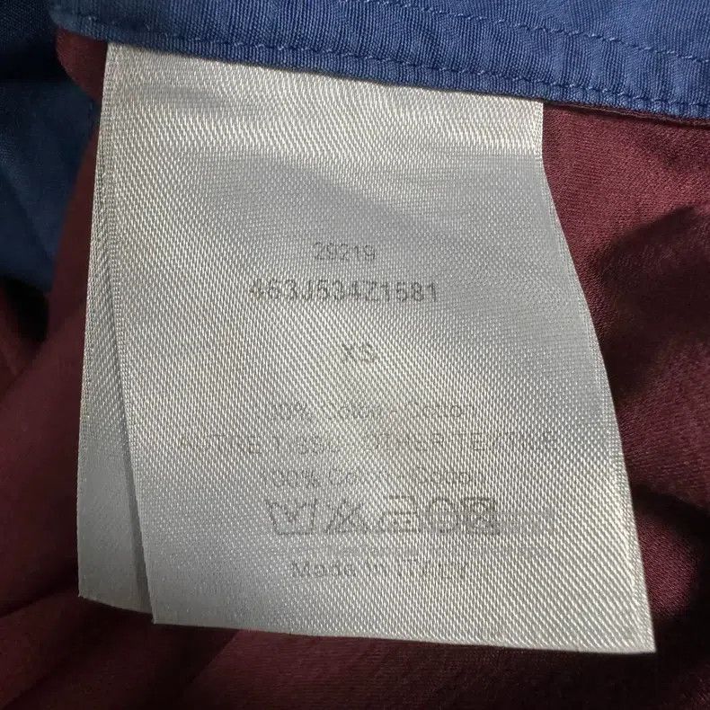 Dior Dior Red and blue color matching stitching shirt Size US XS / EU 42 / 0 - 4 Thumbnail