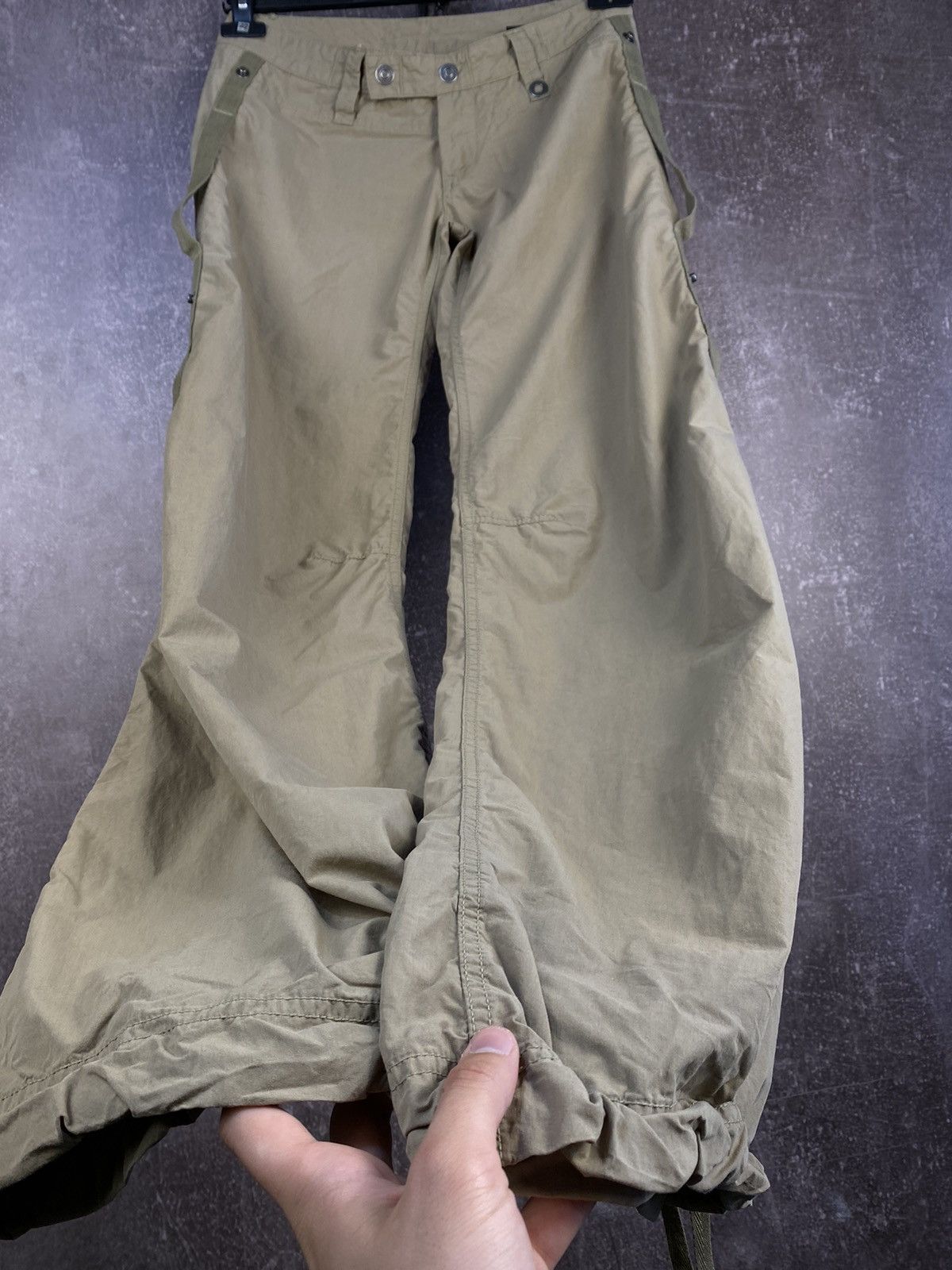 Diesel × Vintage Vintage Diesel Parachute Baggy Pants Size US 27 - 4 Thumbnail