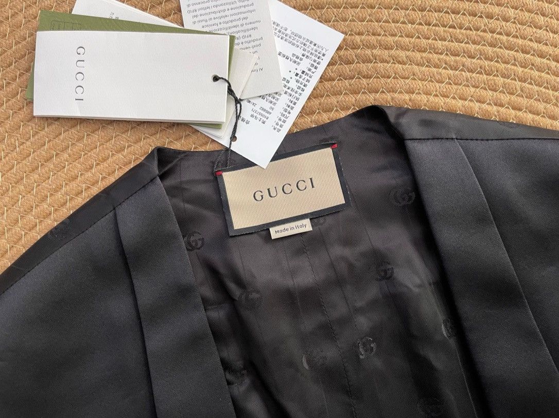 Gucci Gucci Black check vest Size US M / EU 48-50 / 2 - 4 Thumbnail