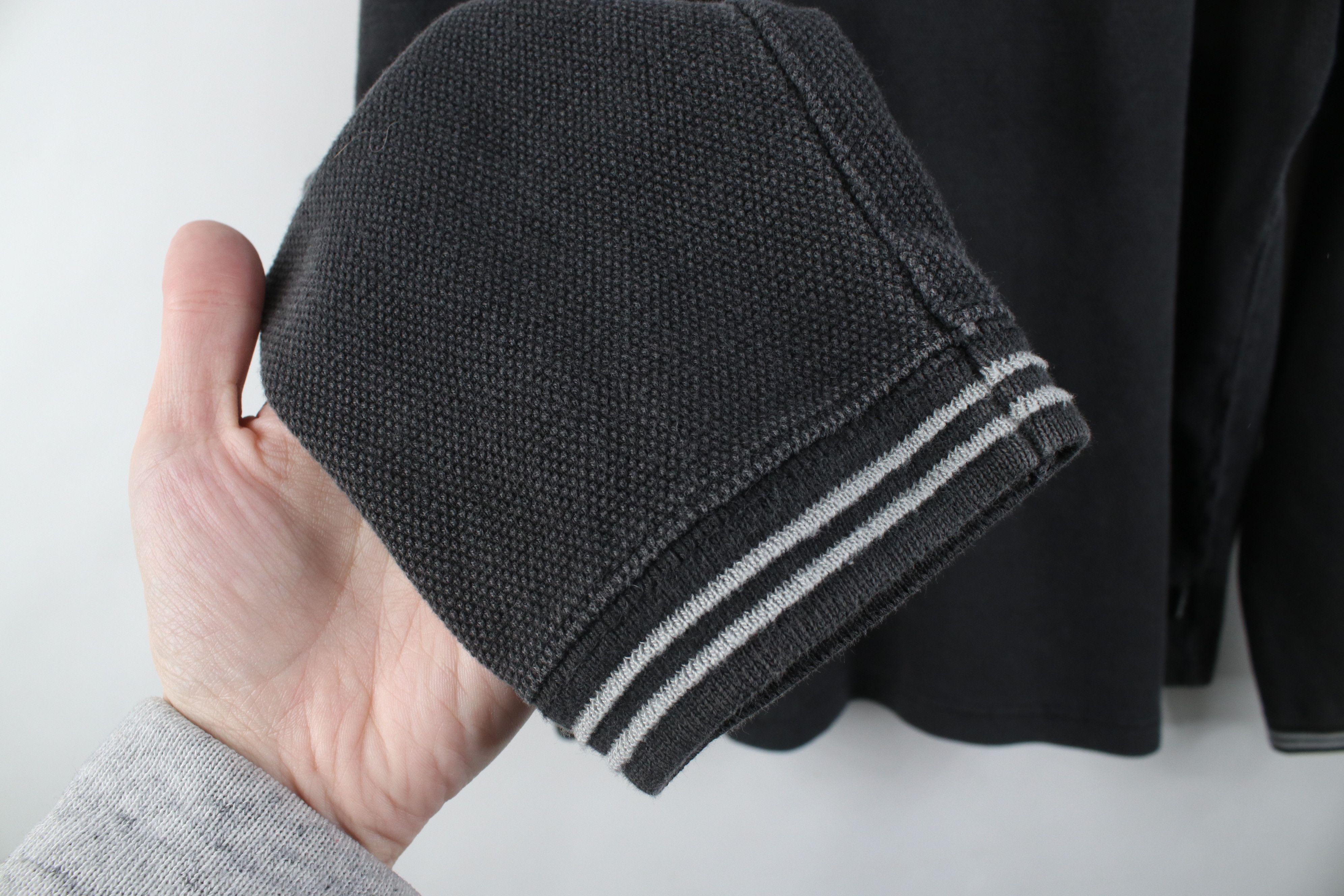 Vintage Vintage 90s Streetwear Knit Long Sleeve Rugby Polo Shirt Size US M / EU 48-50 / 2 - 8 Thumbnail