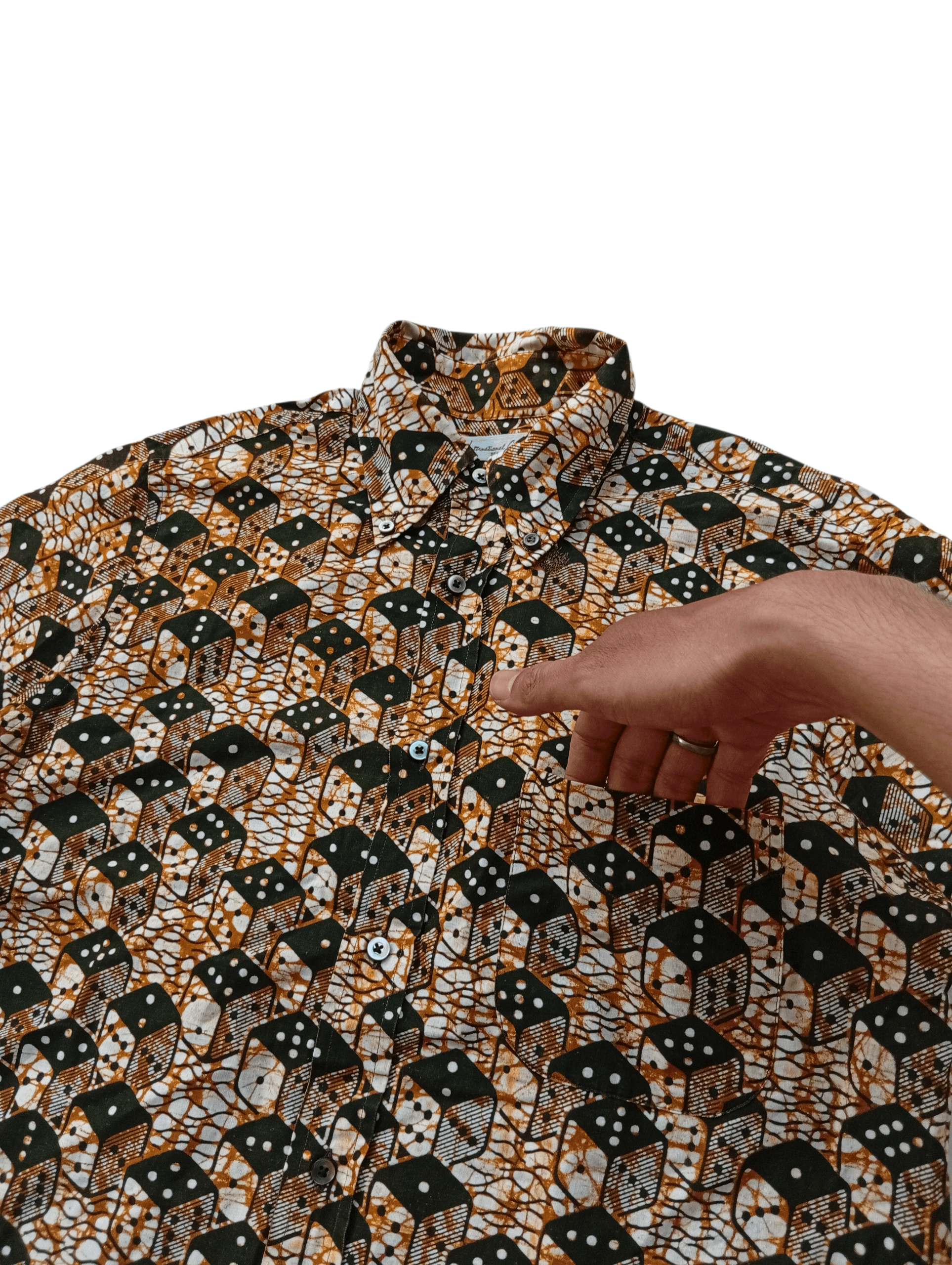 Beams Japan Beams international gallery dice abstract shirt Size US S / EU 44-46 / 1 - 2 Thumbnail