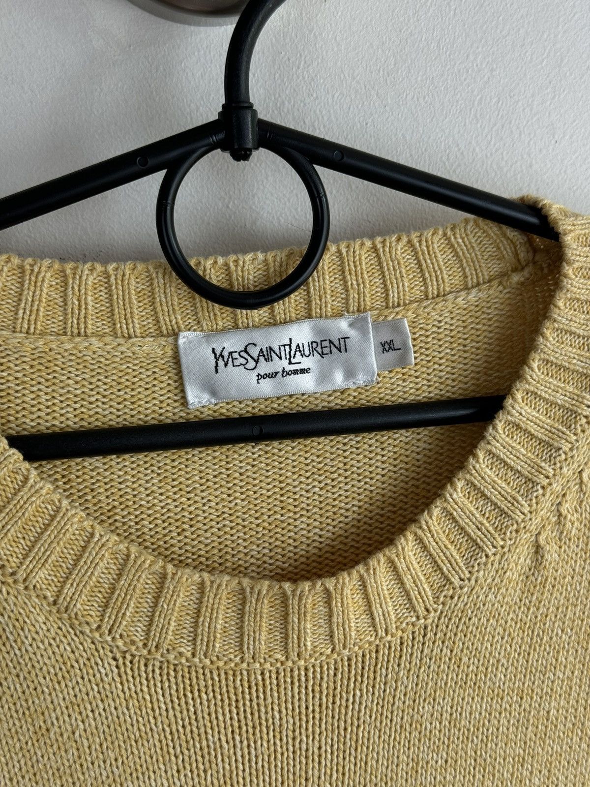 Vintage × Yves Saint Laurent Vintage sweater Yves Saint Laurent 90s original luxury item Size US XXL / EU 58 / 5 - 3 Thumbnail
