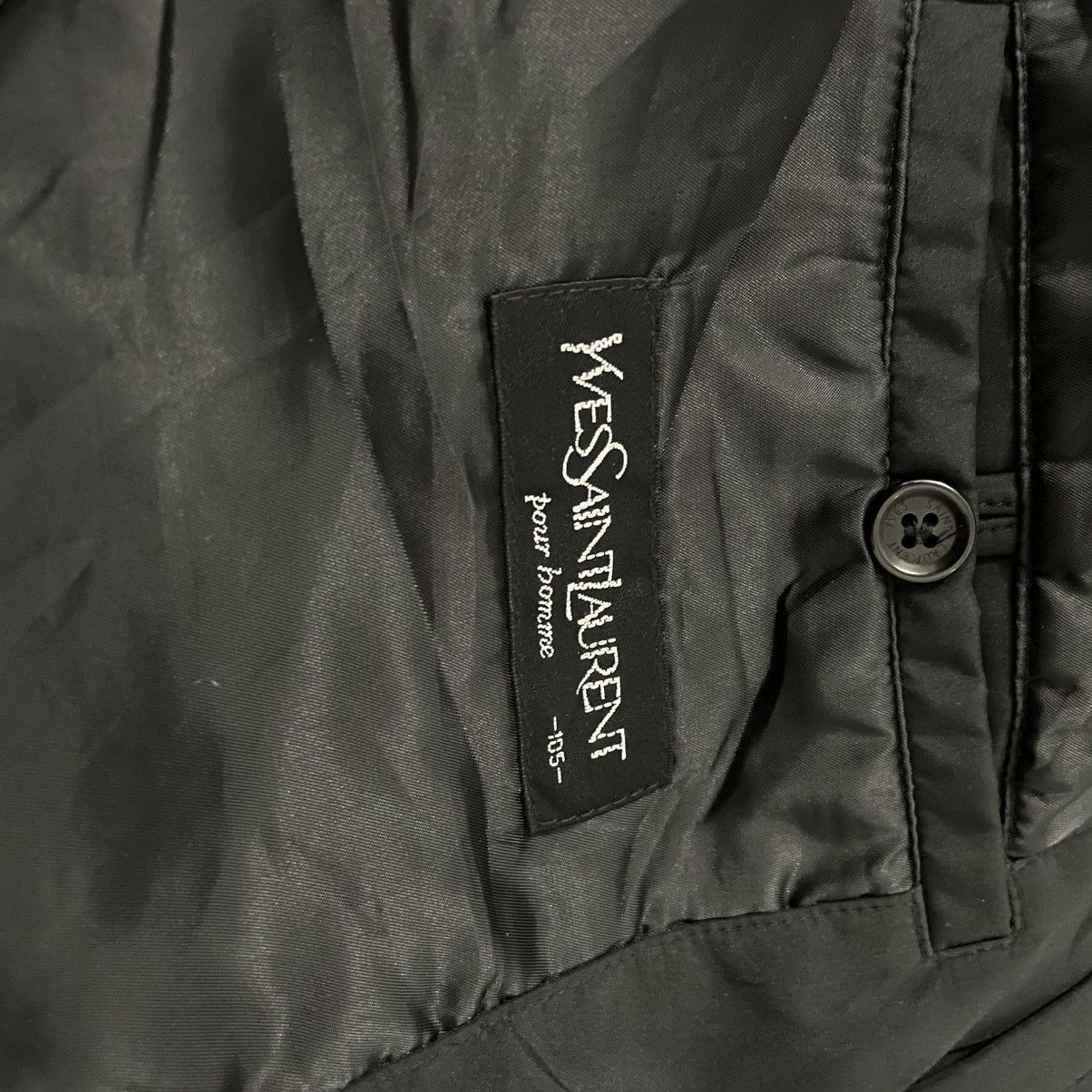 Yves Saint Laurent Vintage YSL Yves Saint Laurent Parka Big Logo Jacket Size US L / EU 52-54 / 3 - 7 Thumbnail