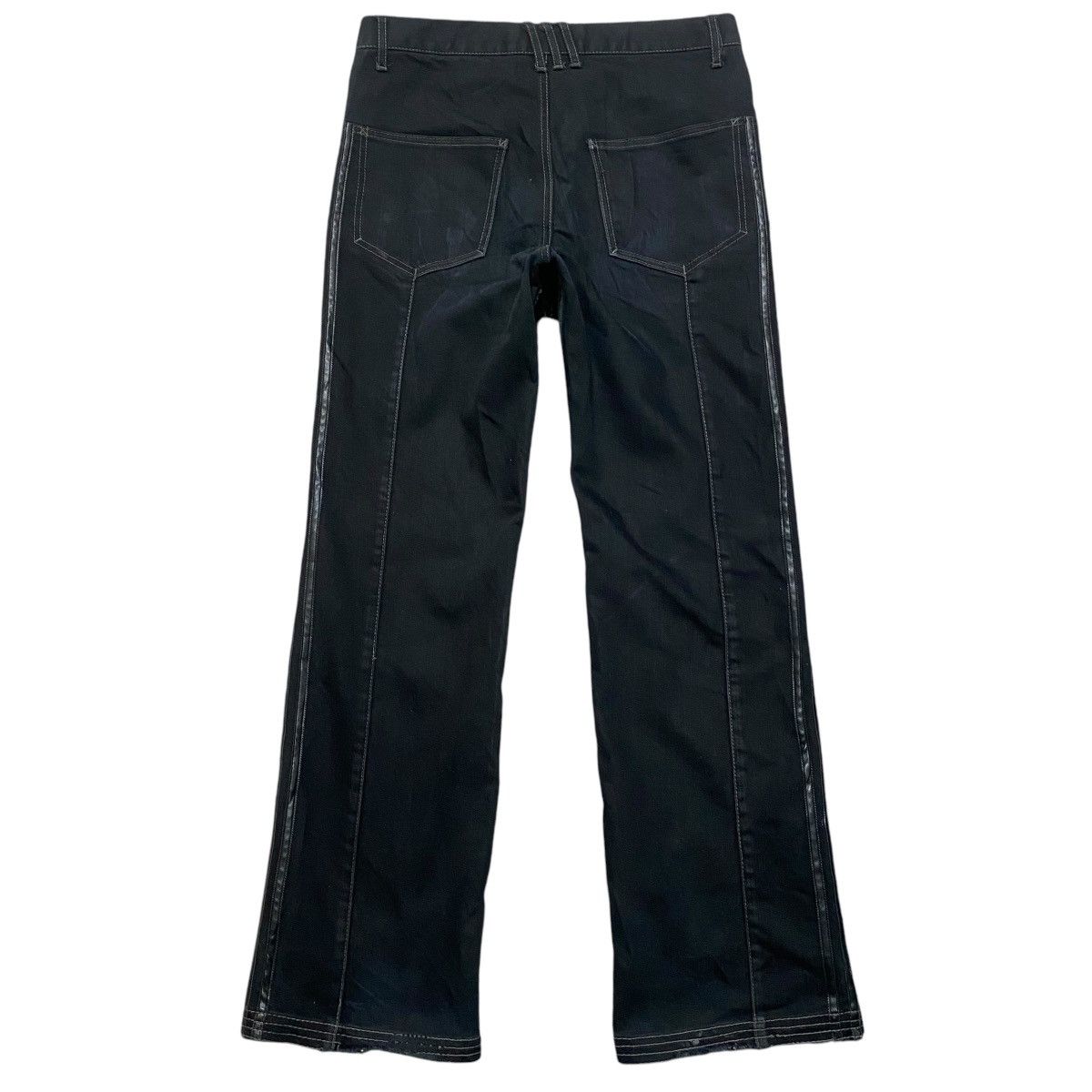 Adidas Vintage Adidas Denim Flare Jeans Side Stripe Size US 32 / EU 48 - 4 Thumbnail